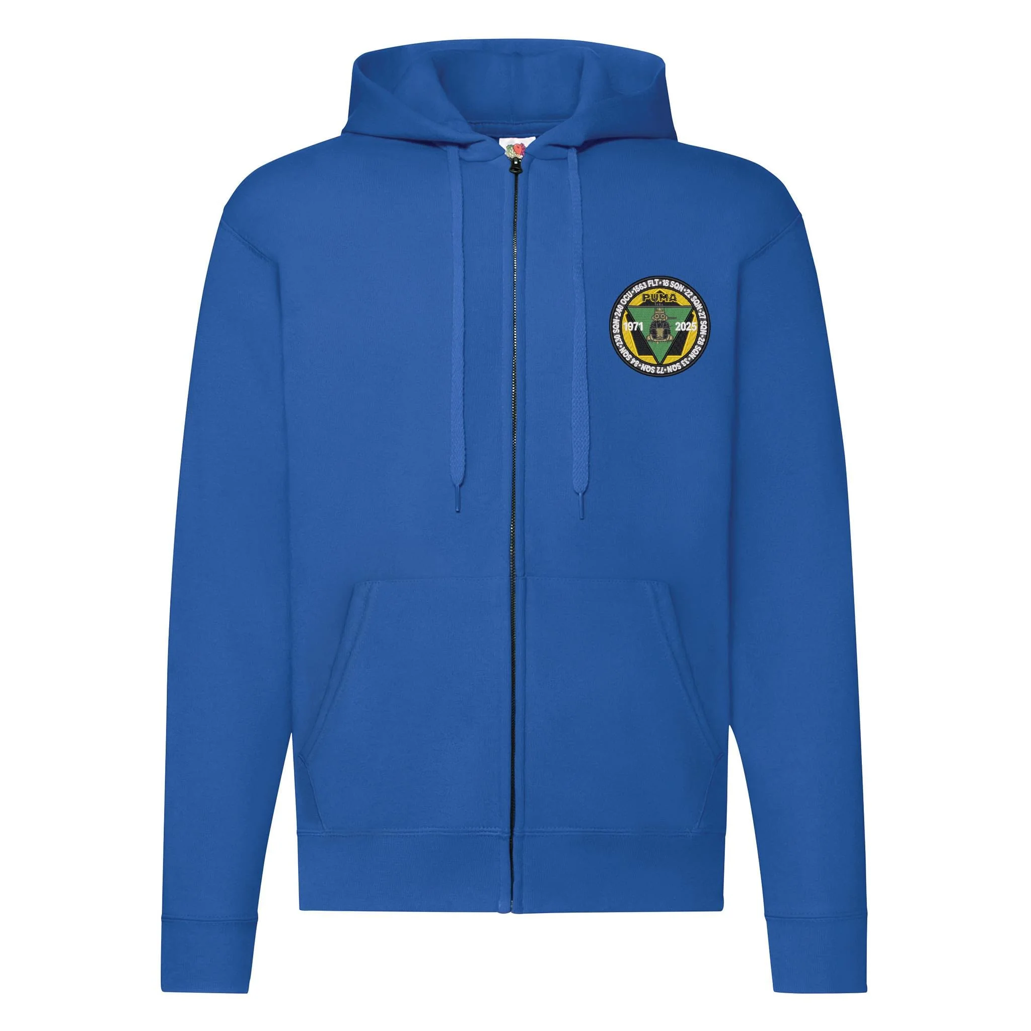Puma Helicopter 1971-2025 Zipped Hoodie - Image 2