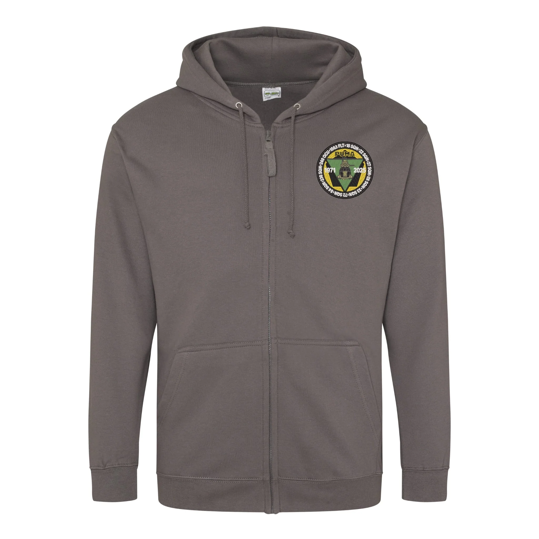 Puma Helicopter 1971-2025 Zipped Hoodie - Image 5
