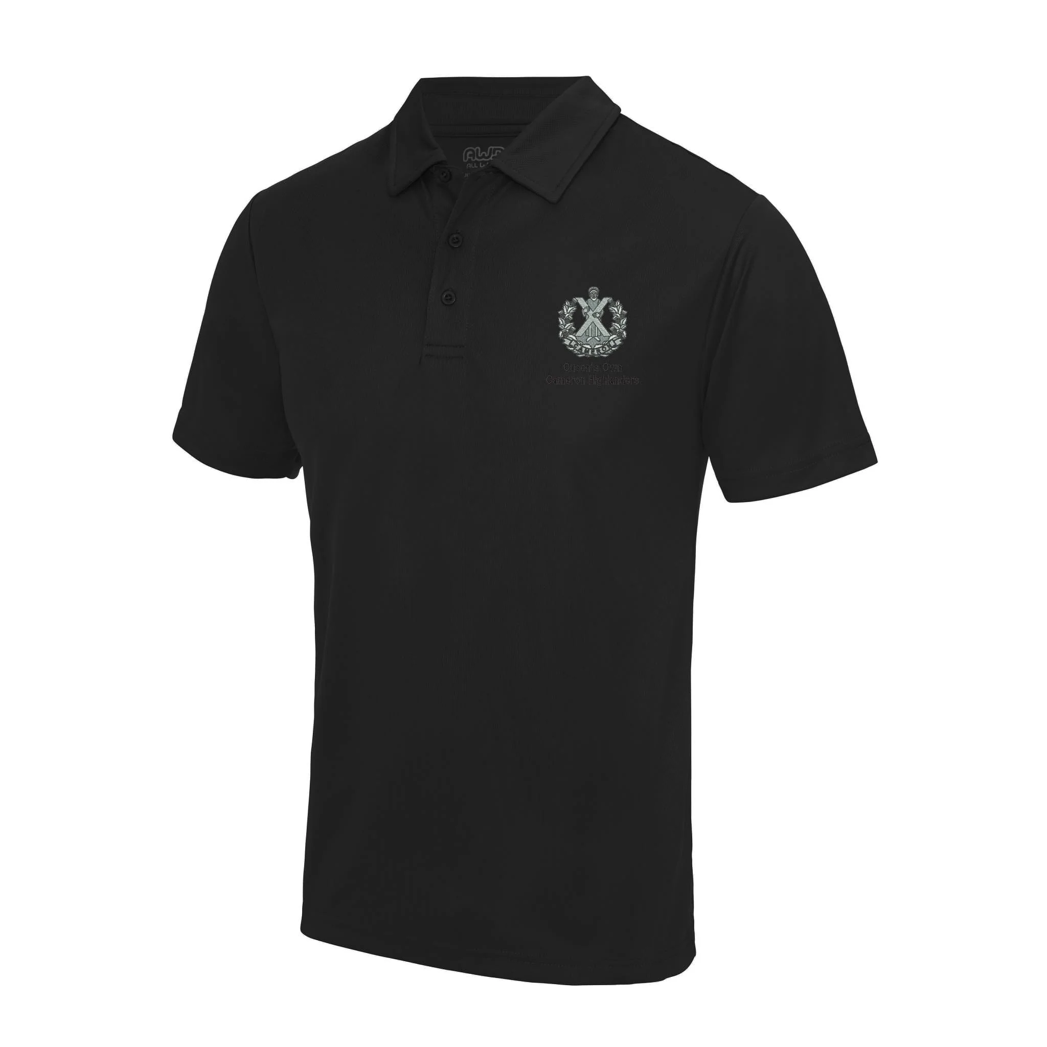Queens Own Cameron Highlanders Cool Polo - Image 7