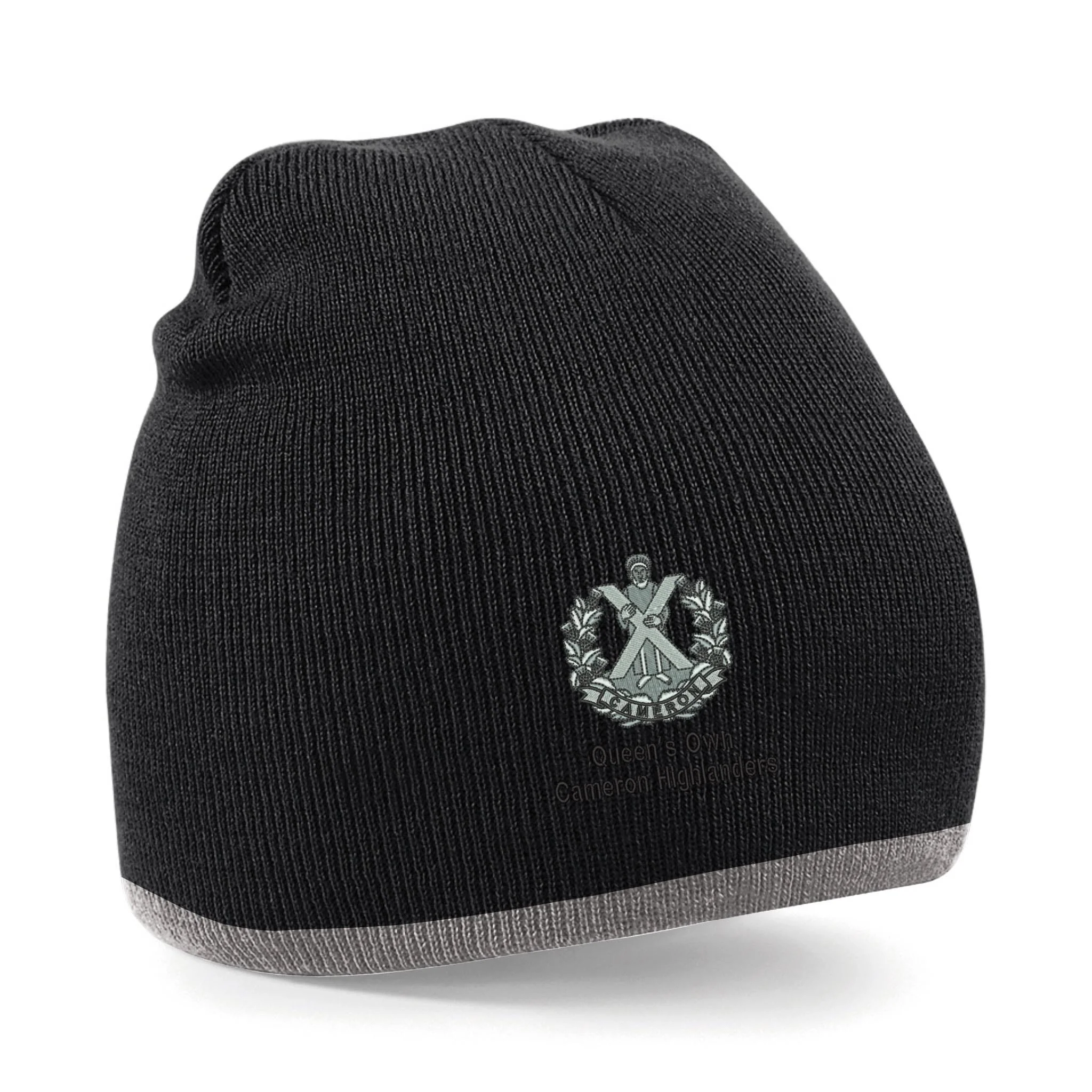 Queens Own Cameron Highlanders Beanie Hat - Image 13