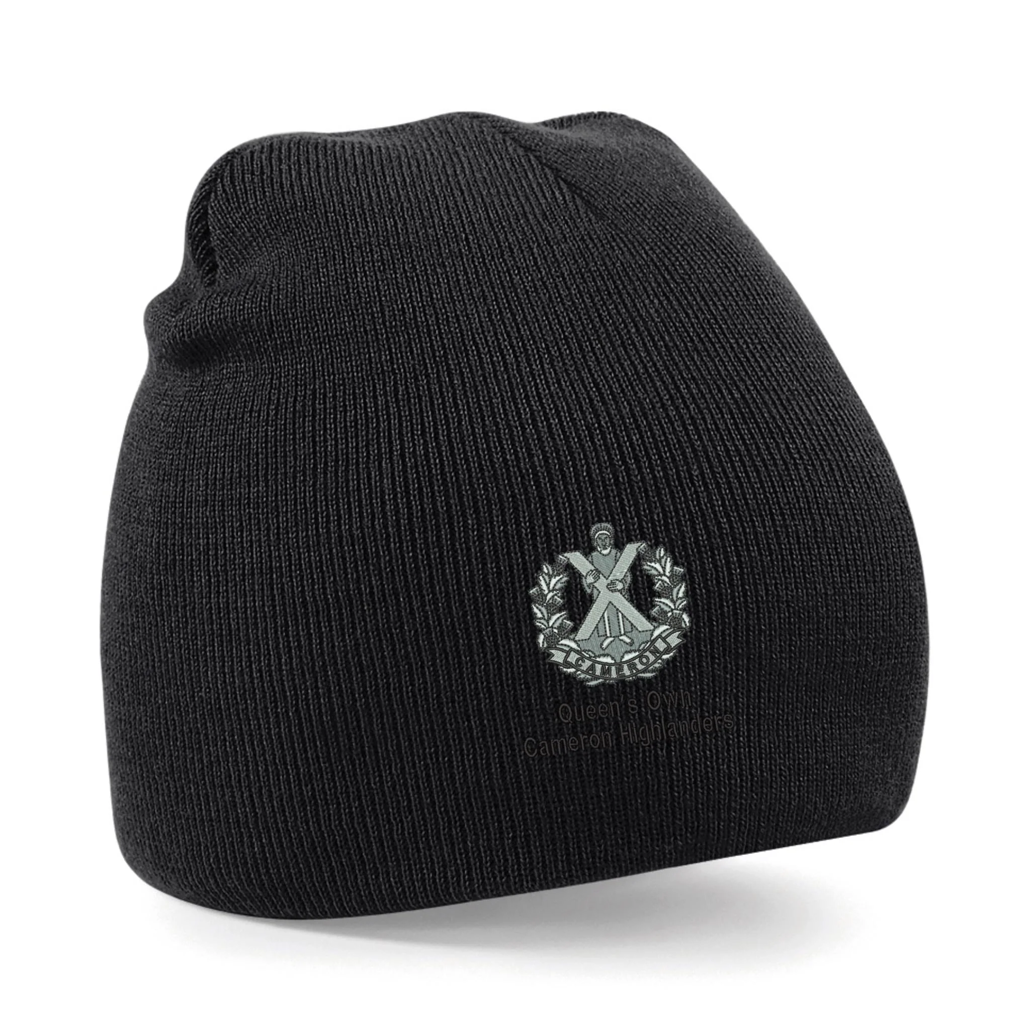 Queens Own Cameron Highlanders Beanie Hat - Image 14
