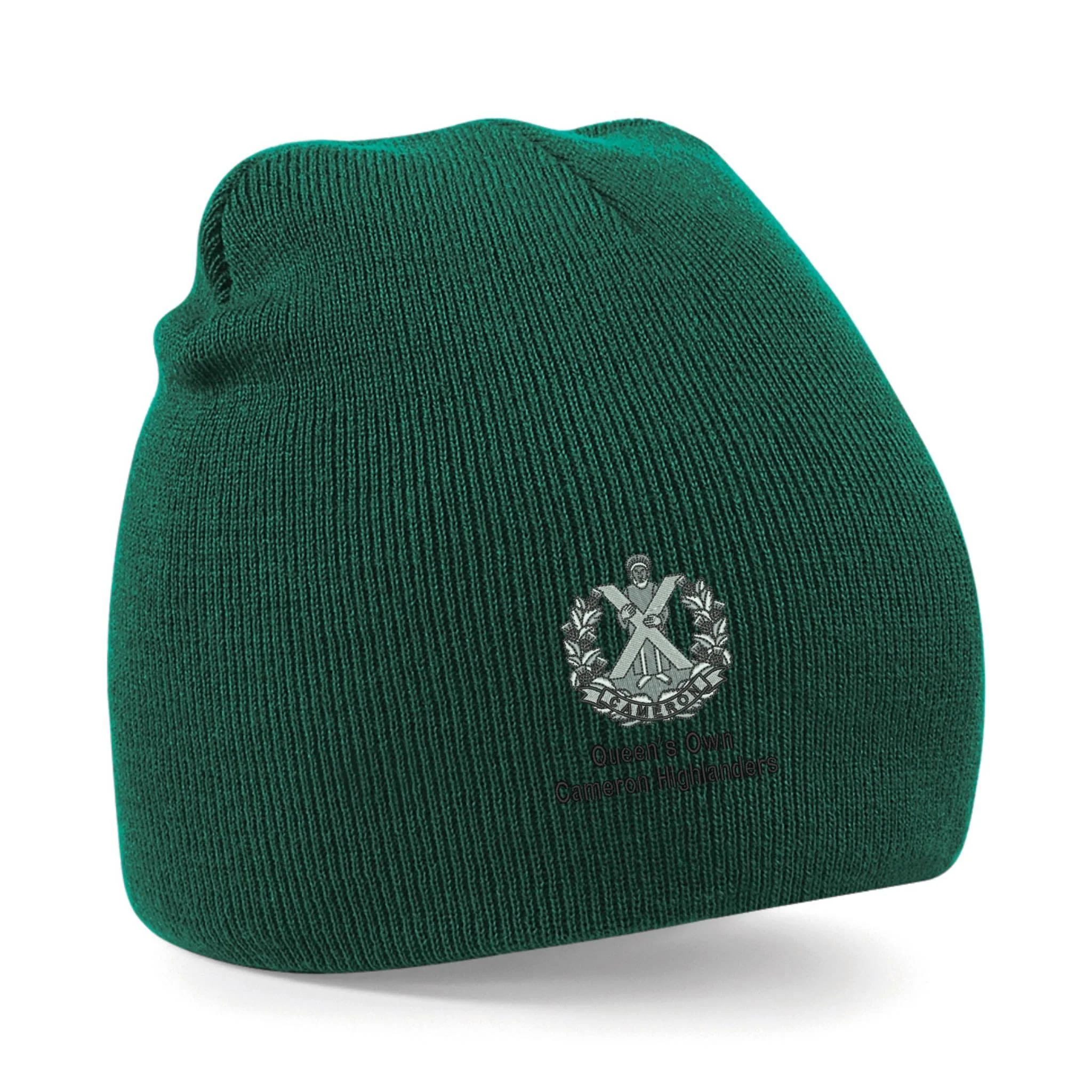 Queens Own Cameron Highlanders Beanie Hat - Image 15