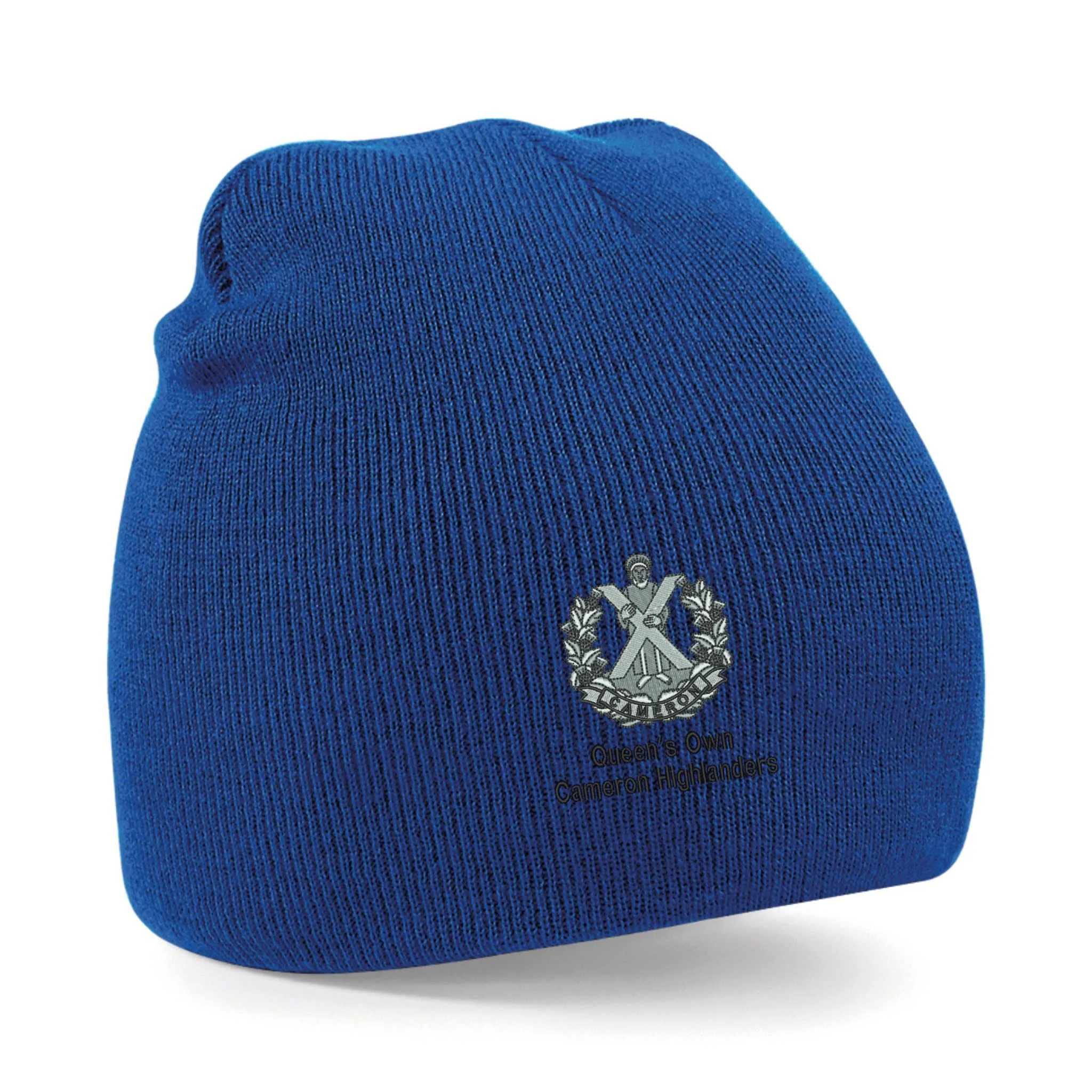 Queens Own Cameron Highlanders Beanie Hat - Image 16