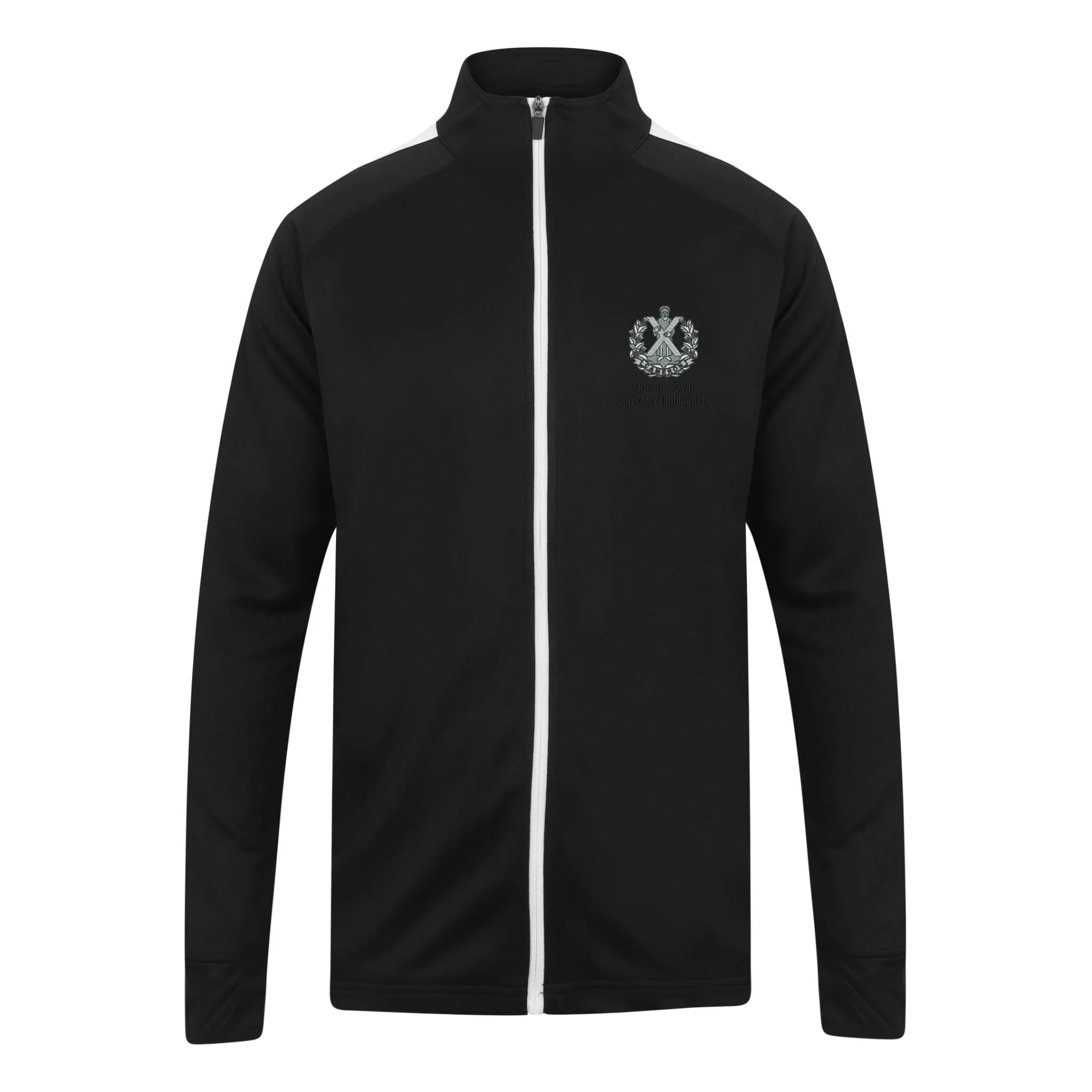Queens Own Cameron Highlanders Knitted Tracksuit Top - Image 4