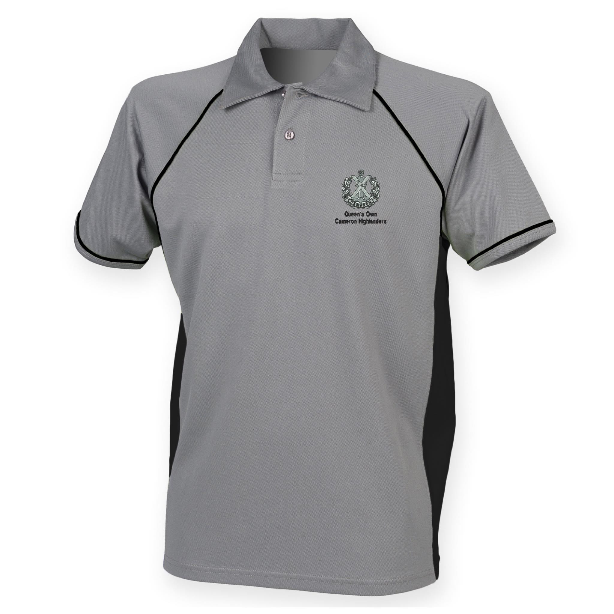 Queens Own Cameron Highlanders Performance Polo - Image 5