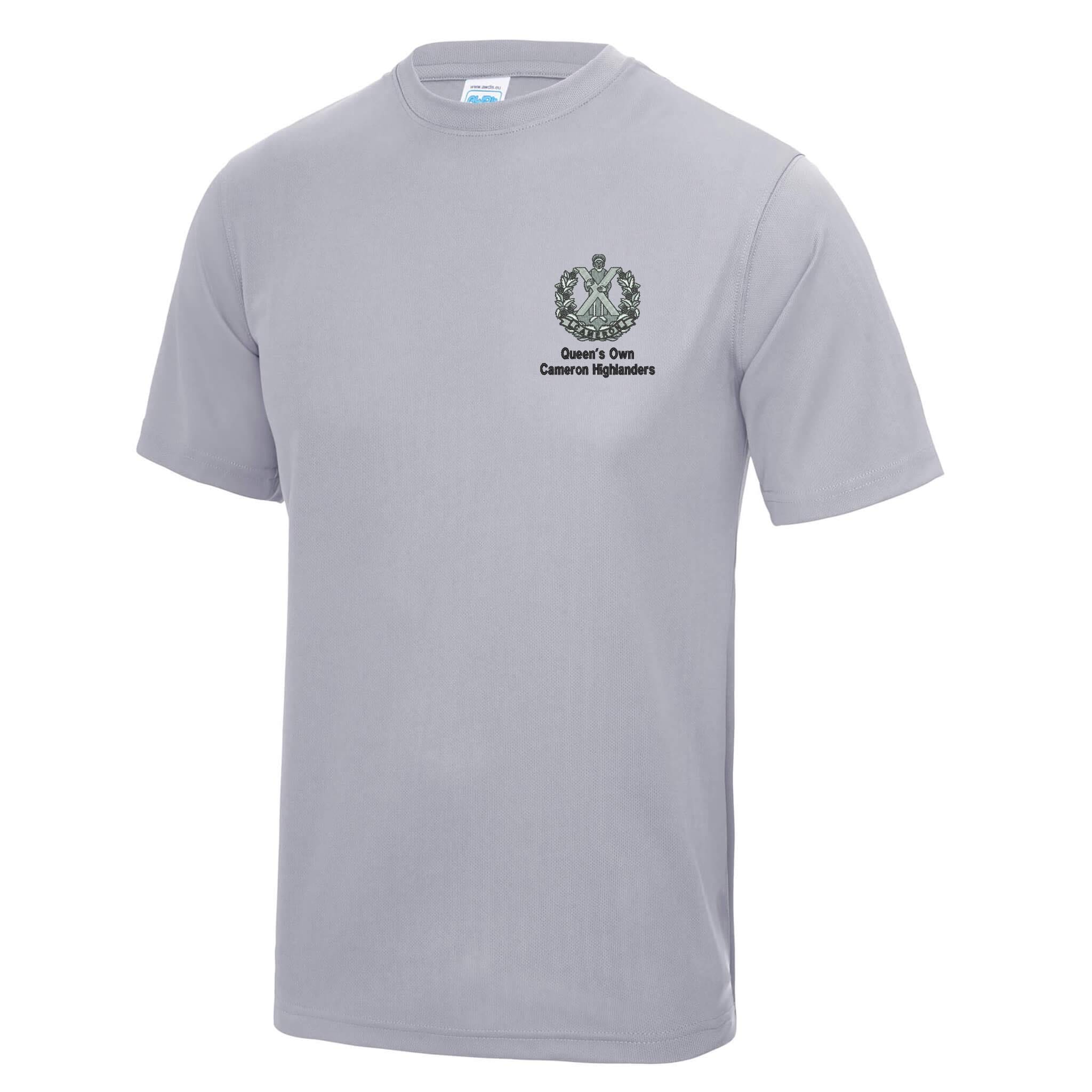 Queens Own Cameron Highlanders Polyester T-Shirt - Image 11