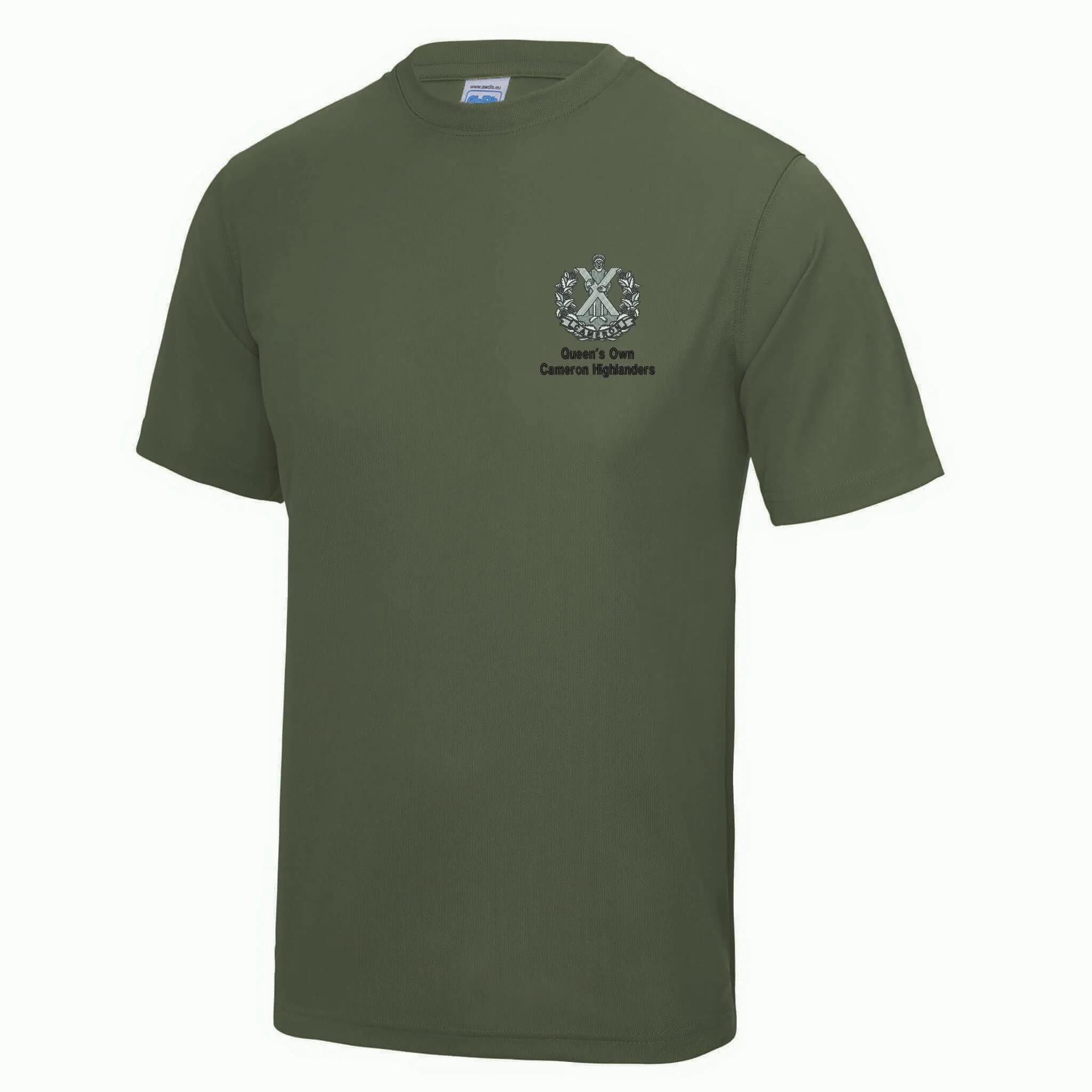Queens Own Cameron Highlanders Polyester T-Shirt - Image 3