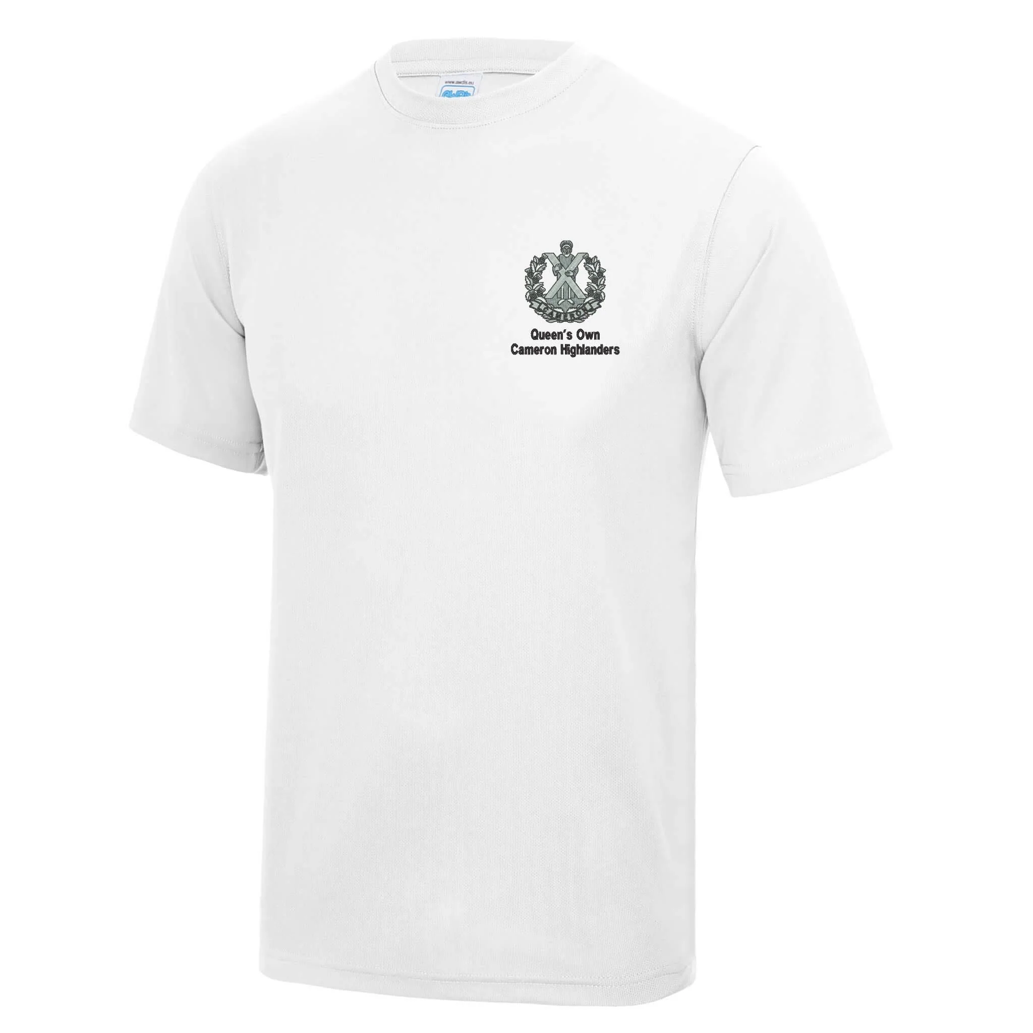 Queens Own Cameron Highlanders Polyester T-Shirt - Image 7