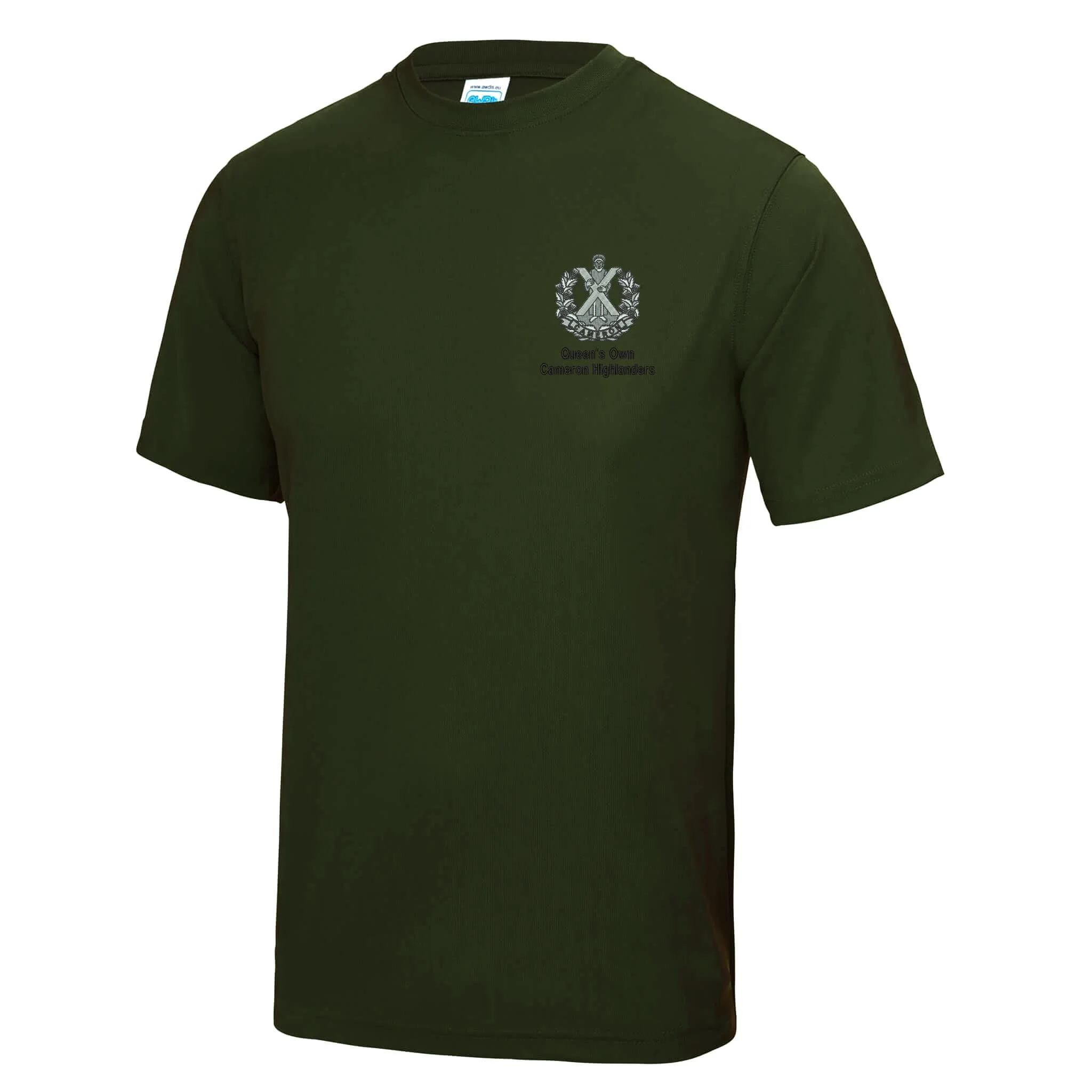 Queens Own Cameron Highlanders Polyester T-Shirt - Image 9