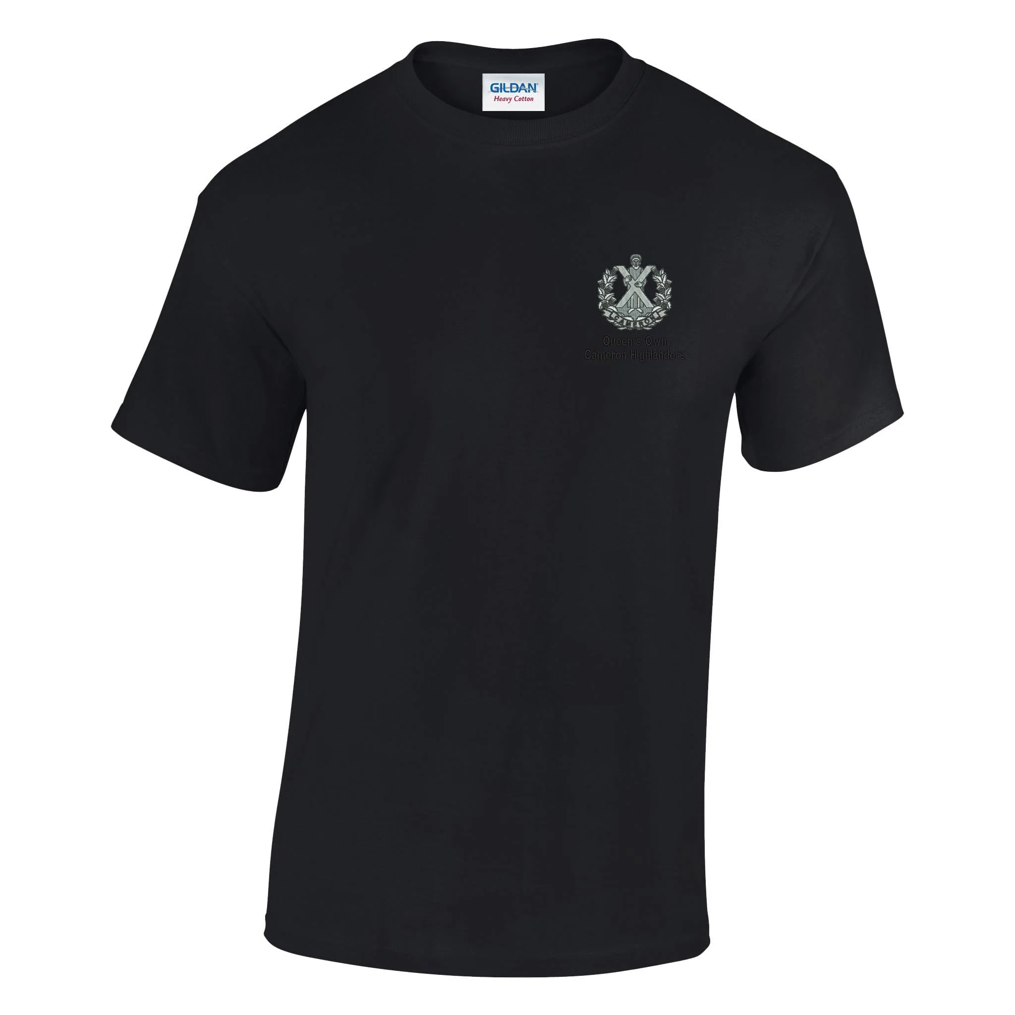 Queens Own Cameron Highlanders Cotton T-Shirt - Image 11