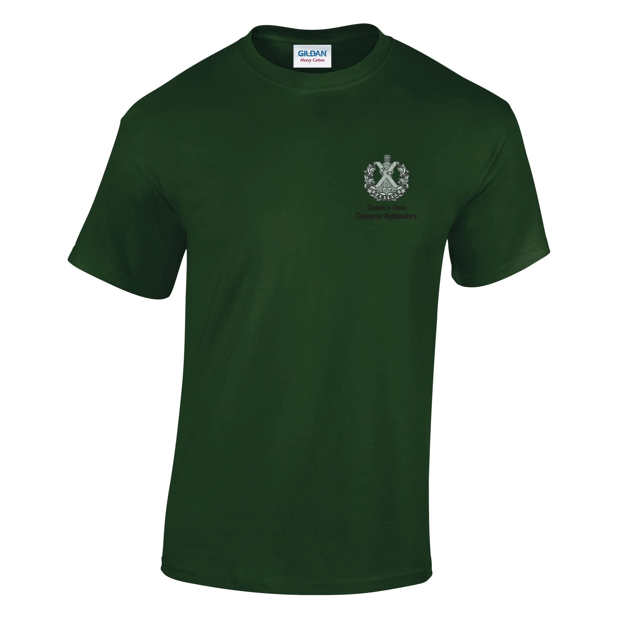 Queens Own Cameron Highlanders Cotton T-Shirt - Image 7