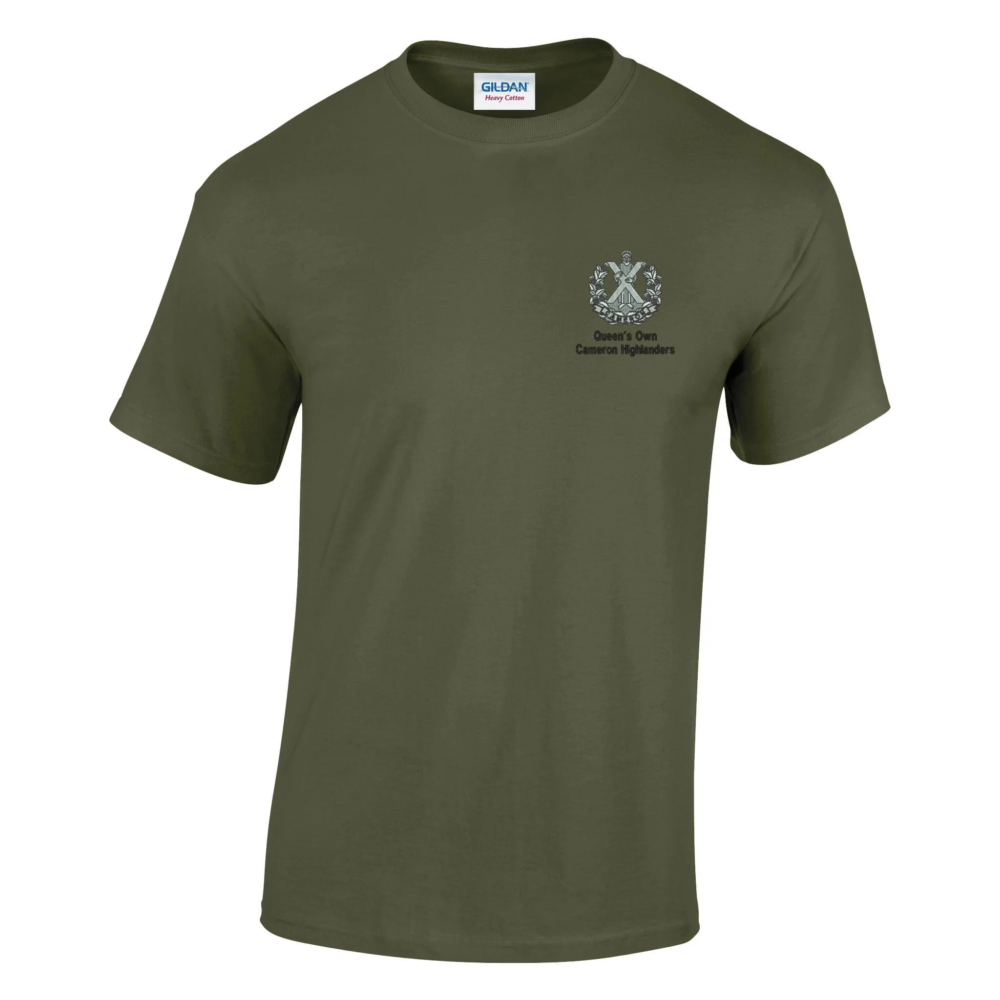Queens Own Cameron Highlanders Cotton T-Shirt - Image 9