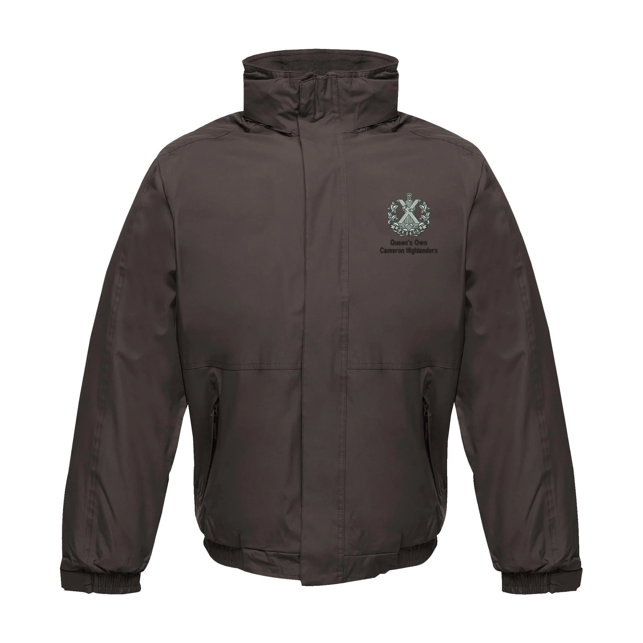 Queens Own Cameron Highlanders Waterproof Jacket With Hood - Image 2