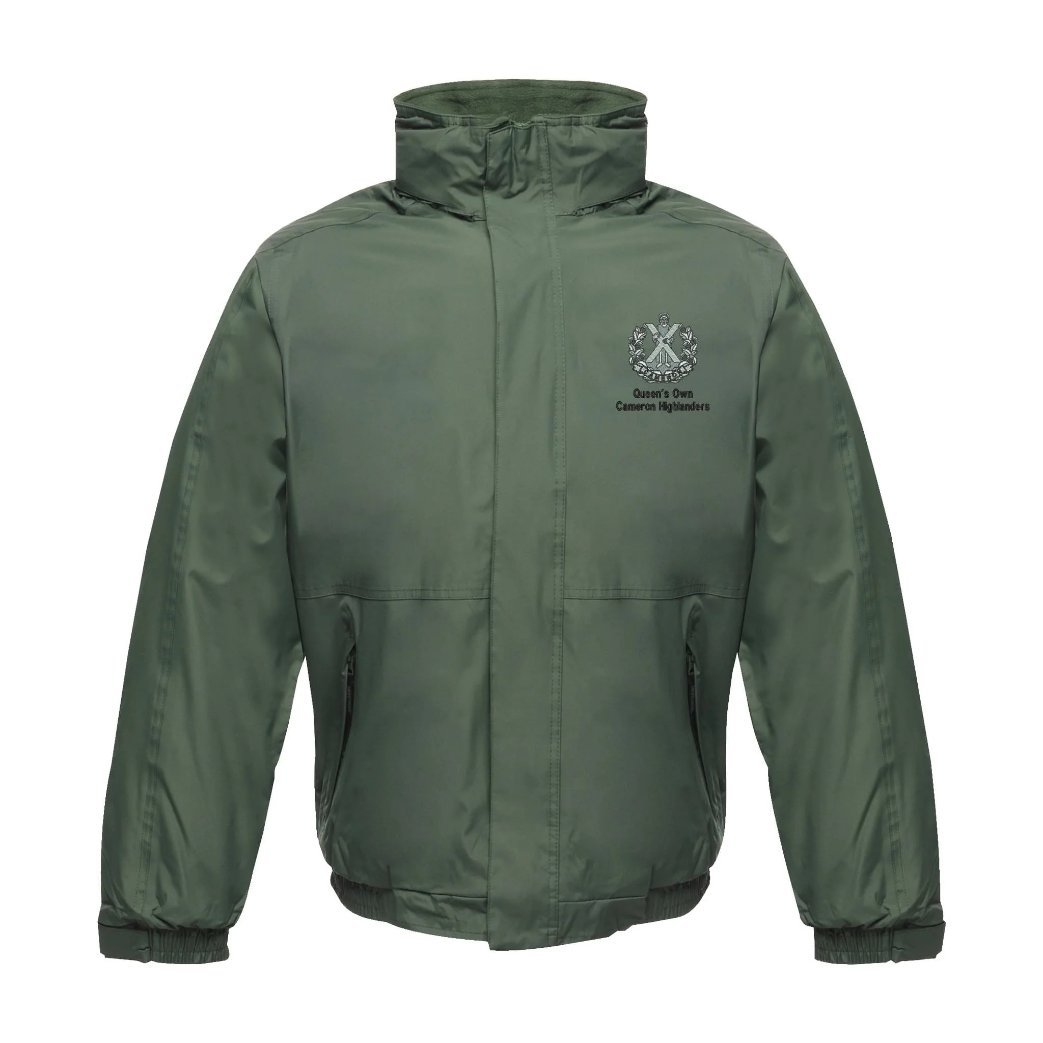 Queens Own Cameron Highlanders Waterproof Jacket With Hood - Image 3
