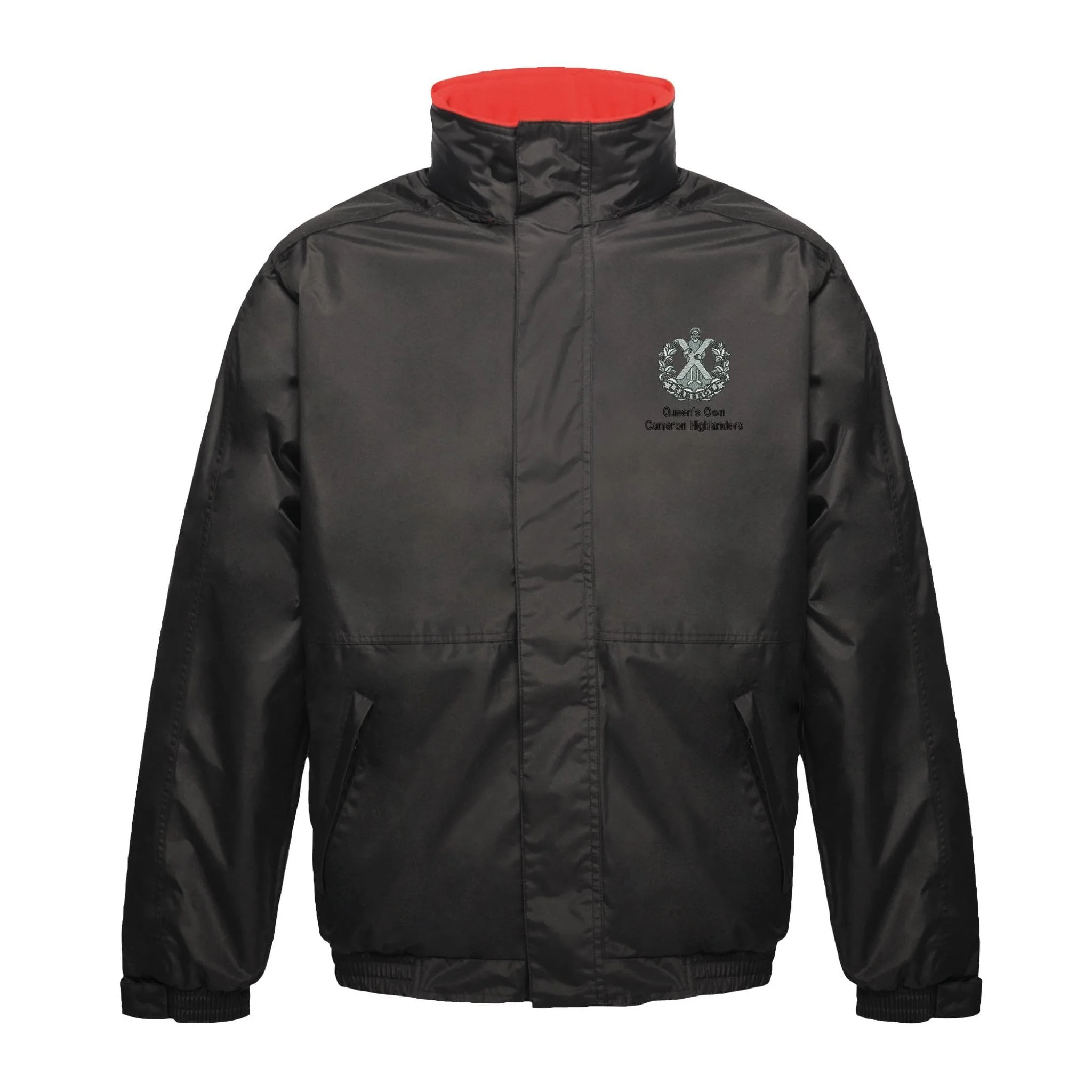 Queens Own Cameron Highlanders Waterproof Jacket With Hood - Image 7