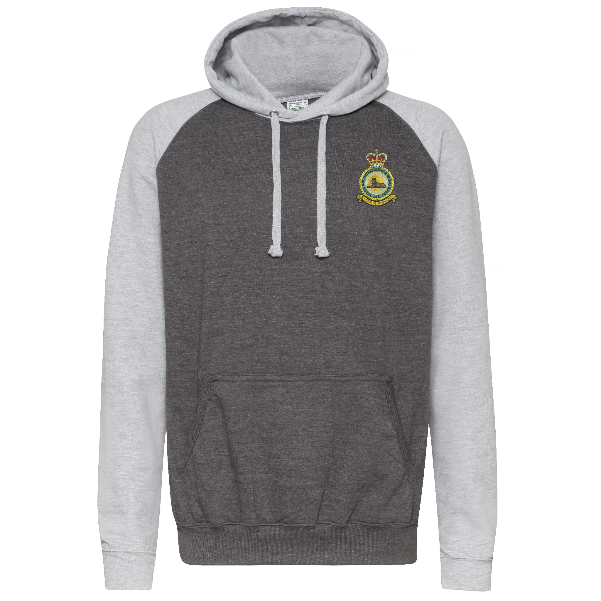 RAF Air Intelligence Wing Contrast Hoodie - Image 3
