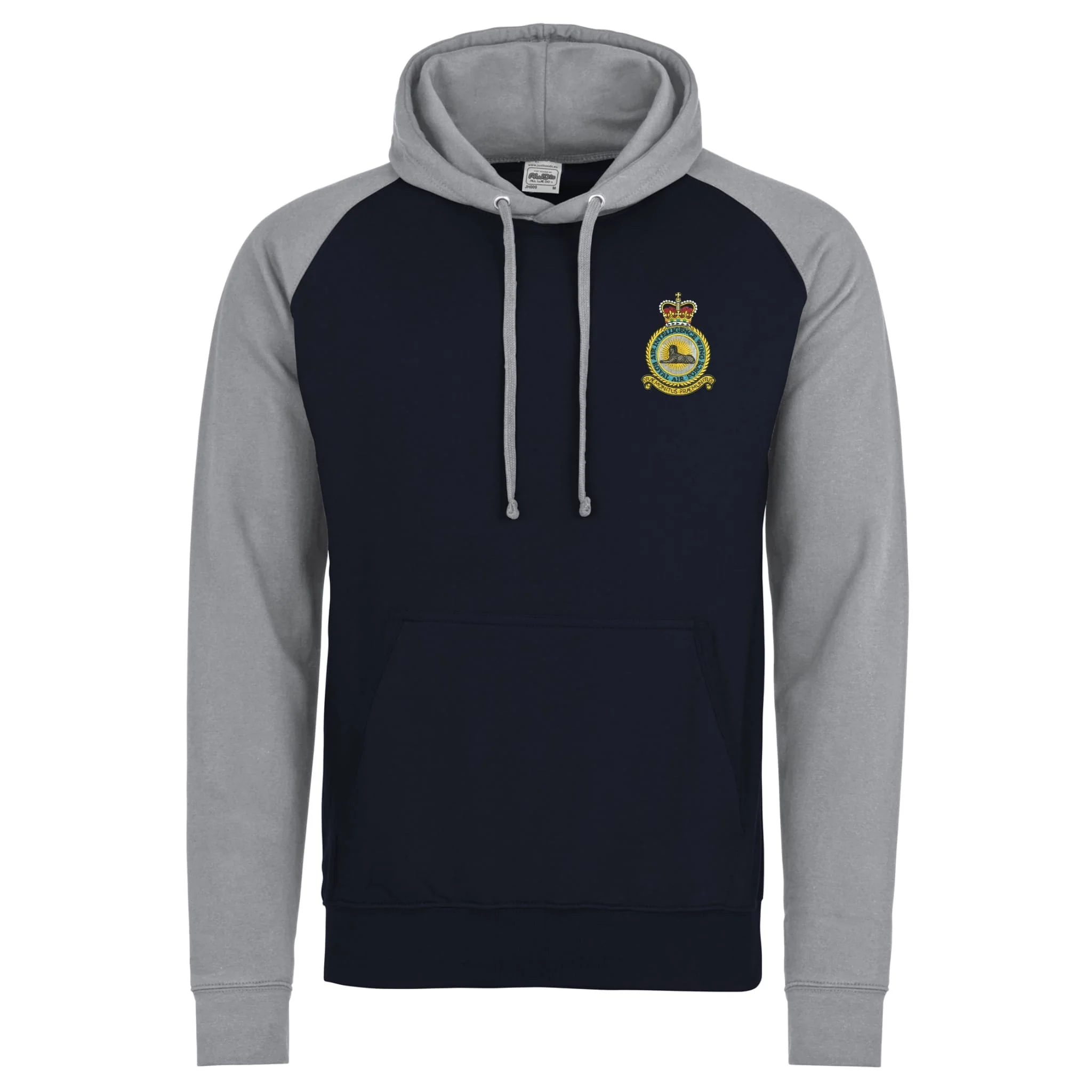 RAF Air Intelligence Wing Contrast Hoodie - Image 4