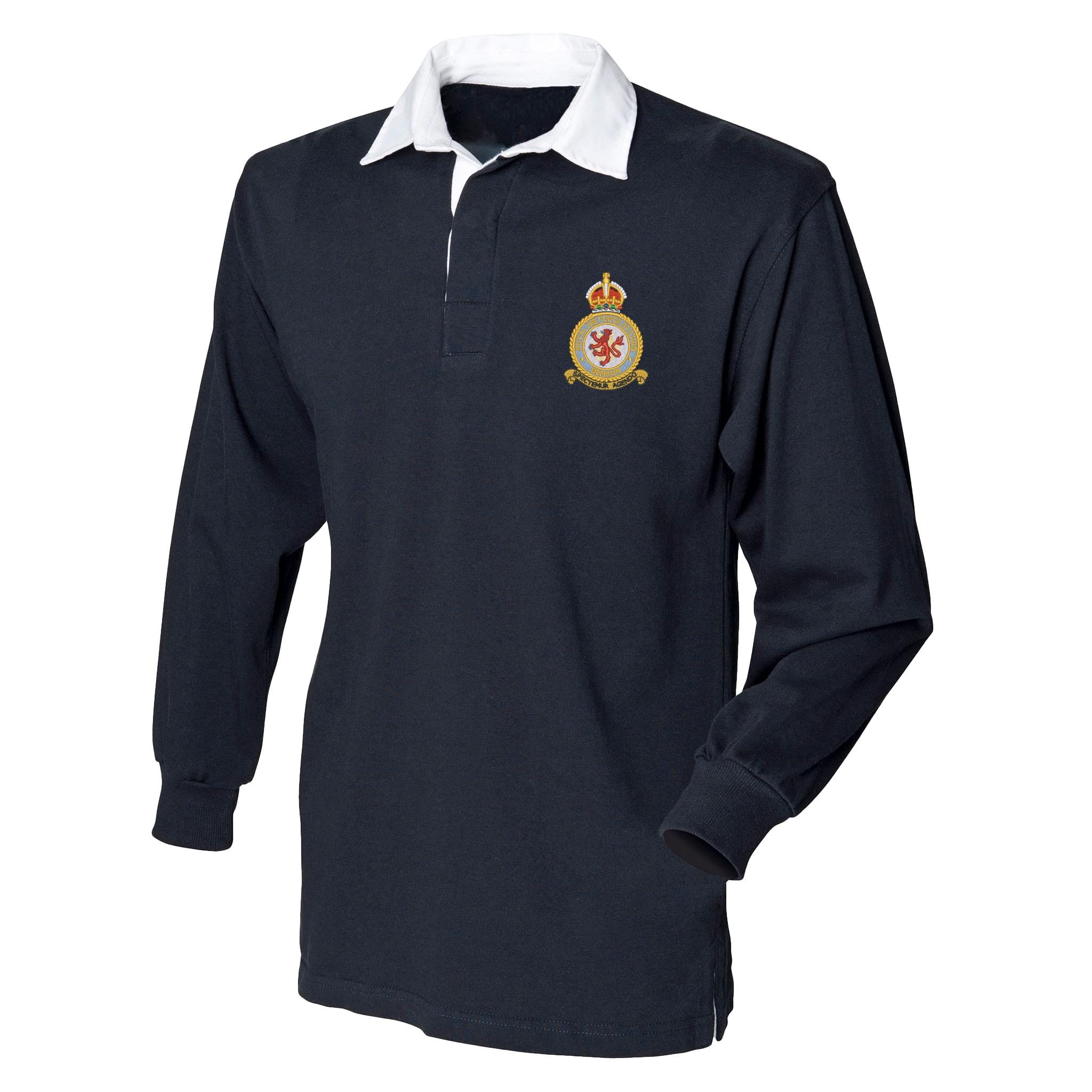 RAF Benson Front Row Long Sleeve Rugby Shirt - Image 5