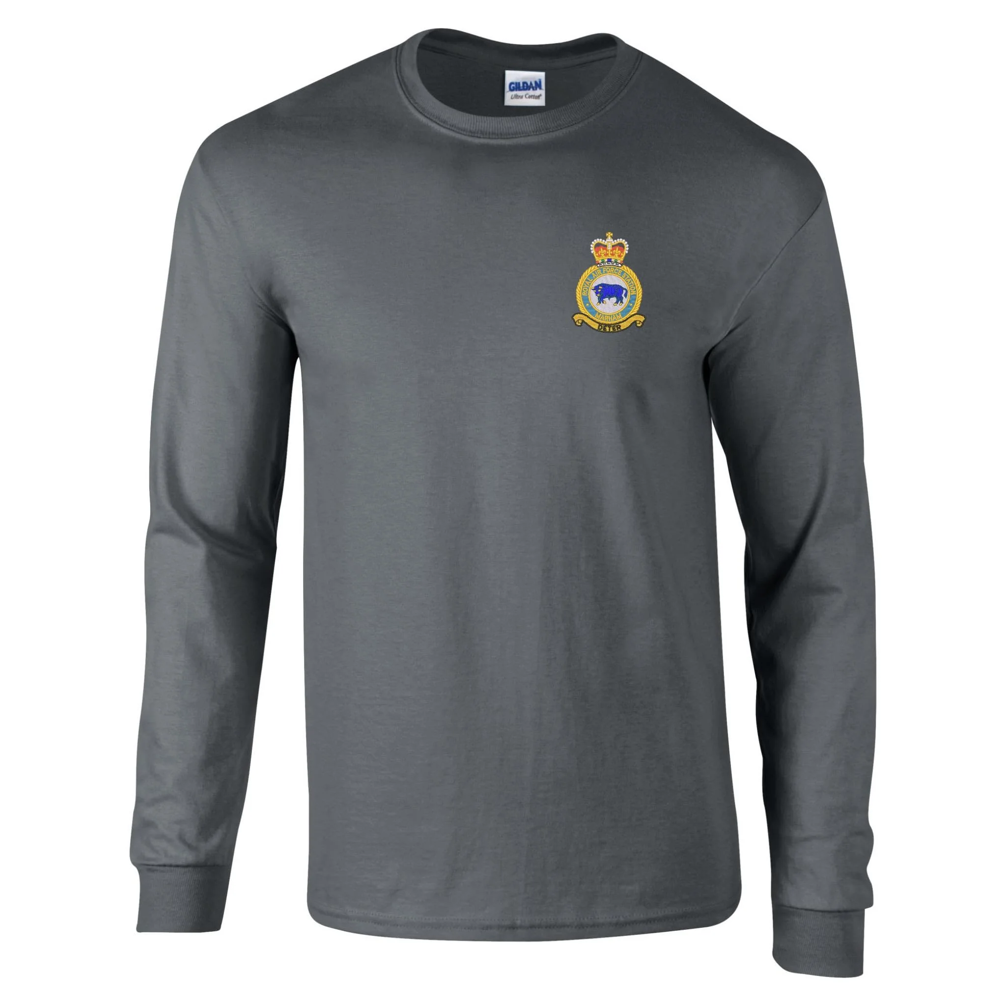 RAF Marham Long Sleeve T-Shirt - Image 3