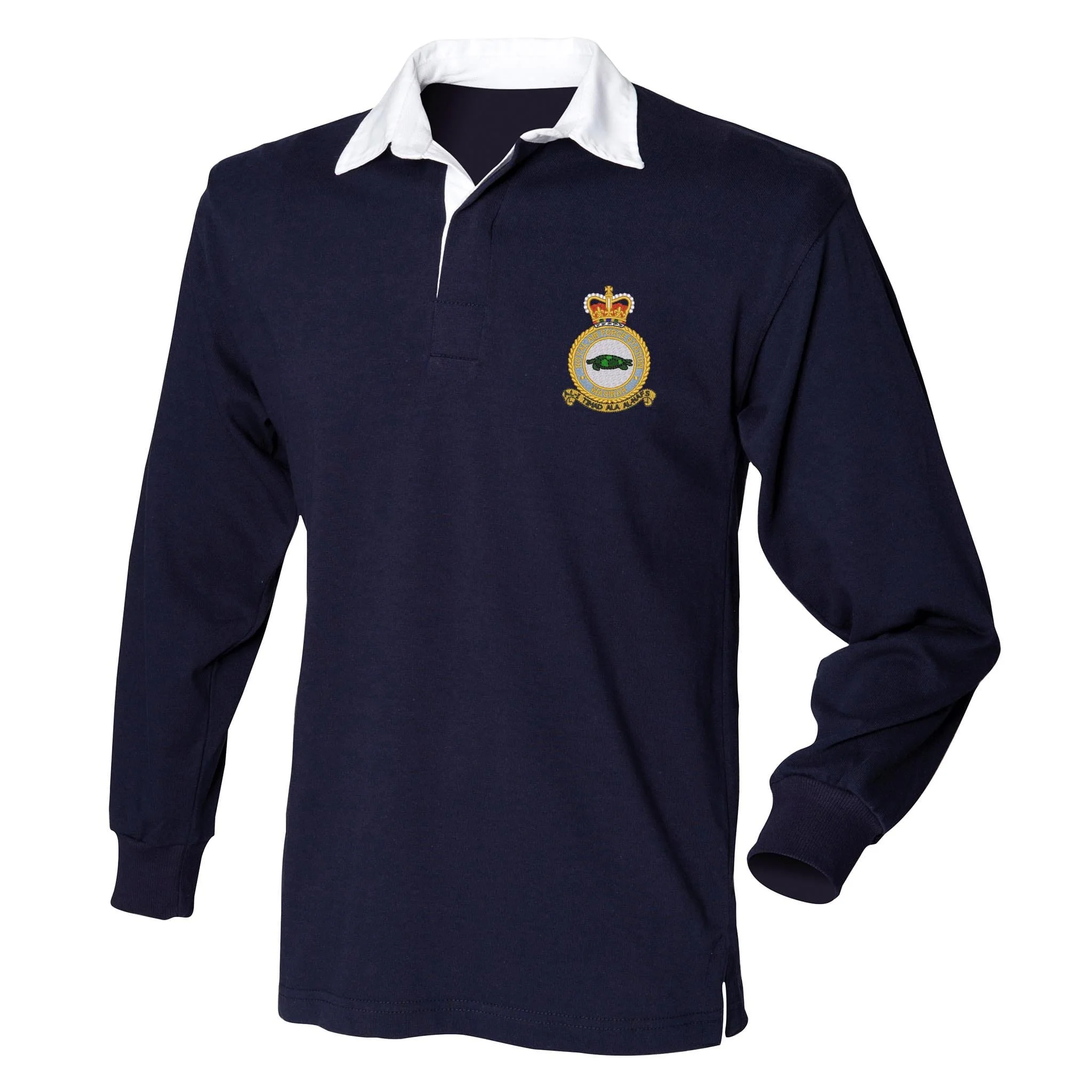 RAF Masirah Front Row Long Sleeve Rugby Shirt - Image 3