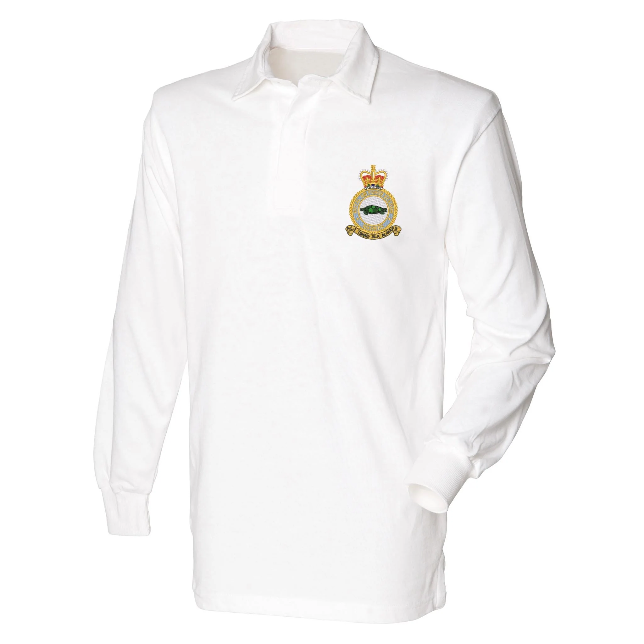 RAF Masirah Front Row Long Sleeve Rugby Shirt - Image 5