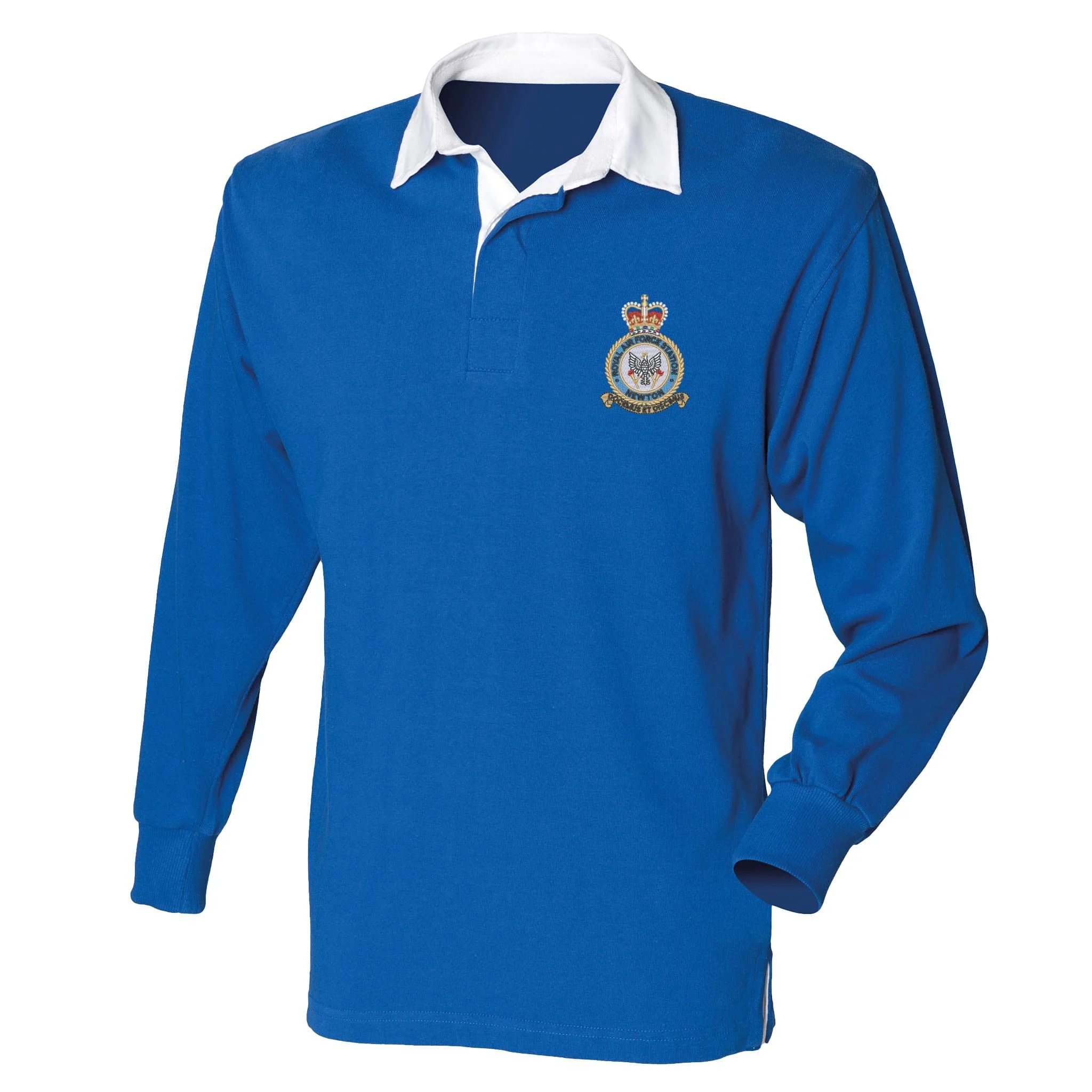 RAF Newton Front Row Long Sleeve Rugby Shirt - Image 6