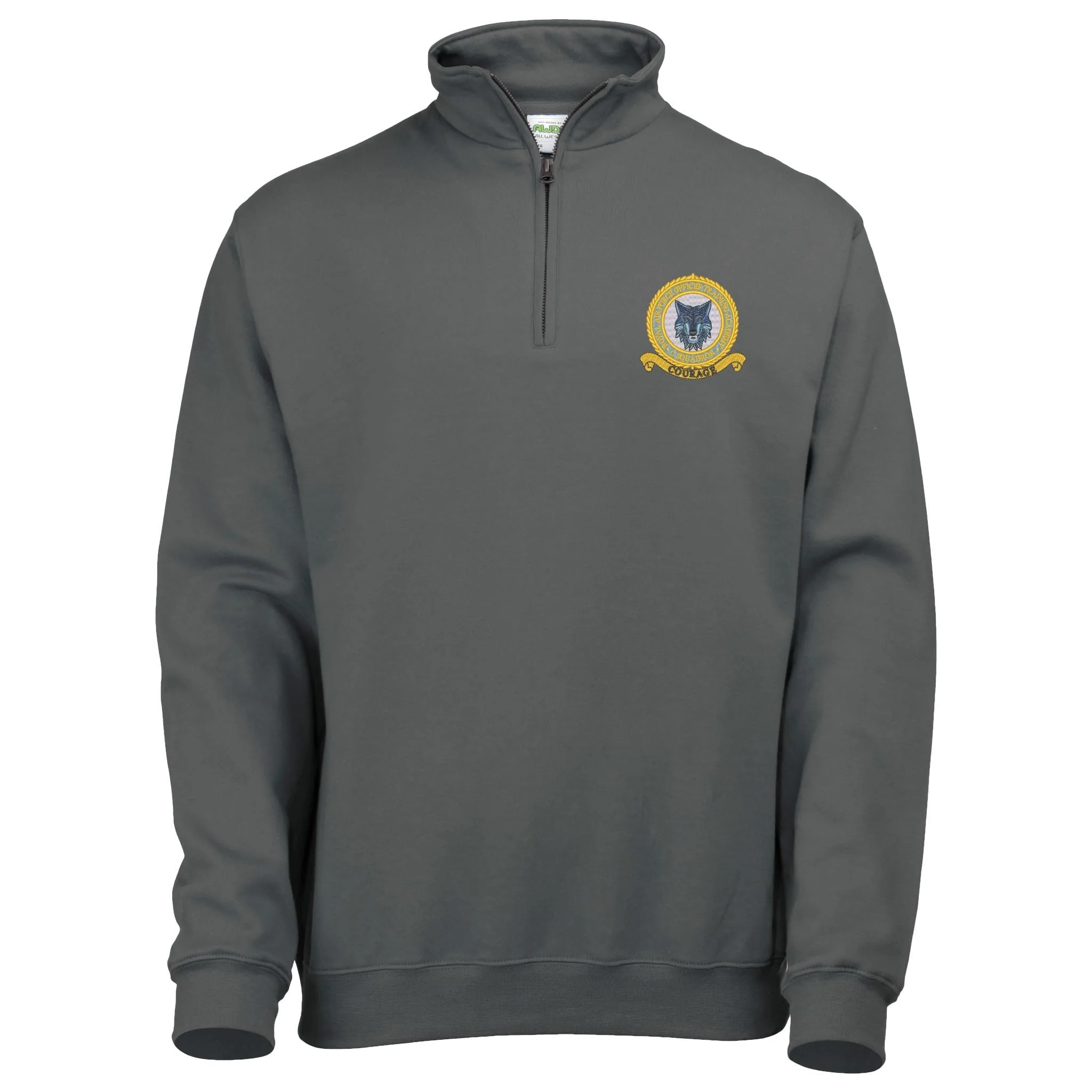 RAF Officer Training Academy C Squadron Quarter Zip Sweatshirt - Image 3