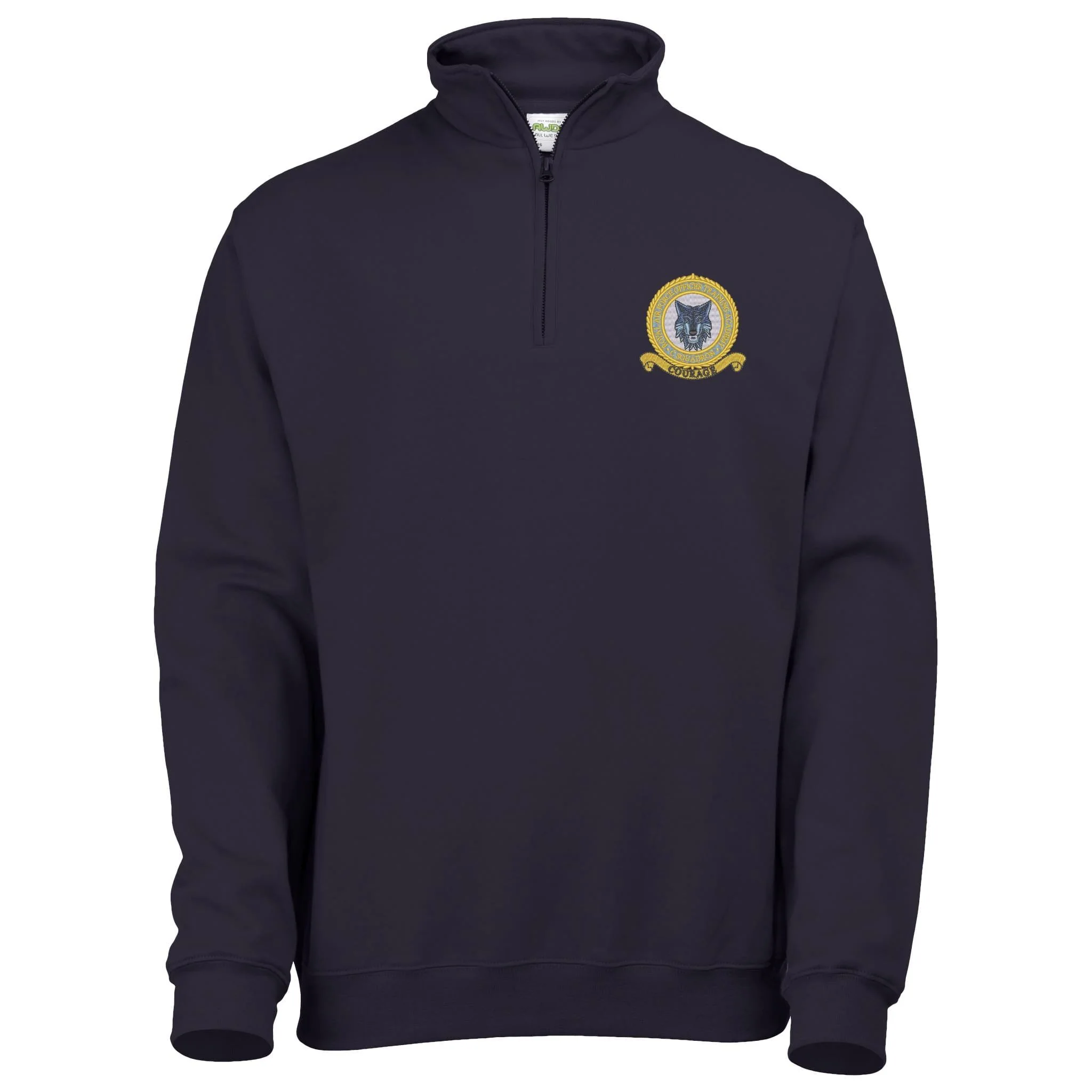 RAF Officer Training Academy C Squadron Quarter Zip Sweatshirt - Image 5
