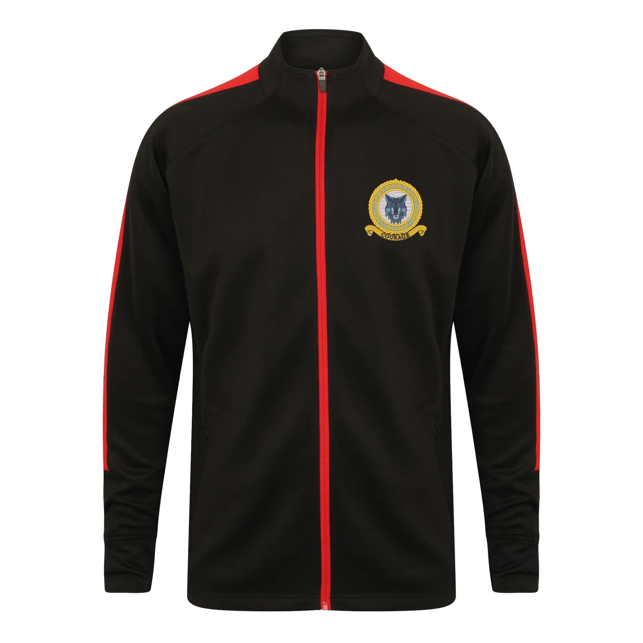 RAF Officer Training Academy C Squadron Knitted Tracksuit Top - Image 3