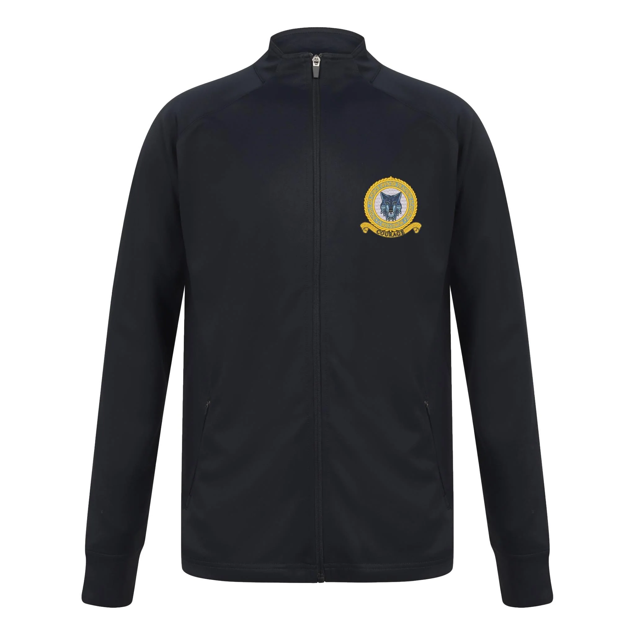 RAF Officer Training Academy C Squadron Knitted Tracksuit Top - Image 6
