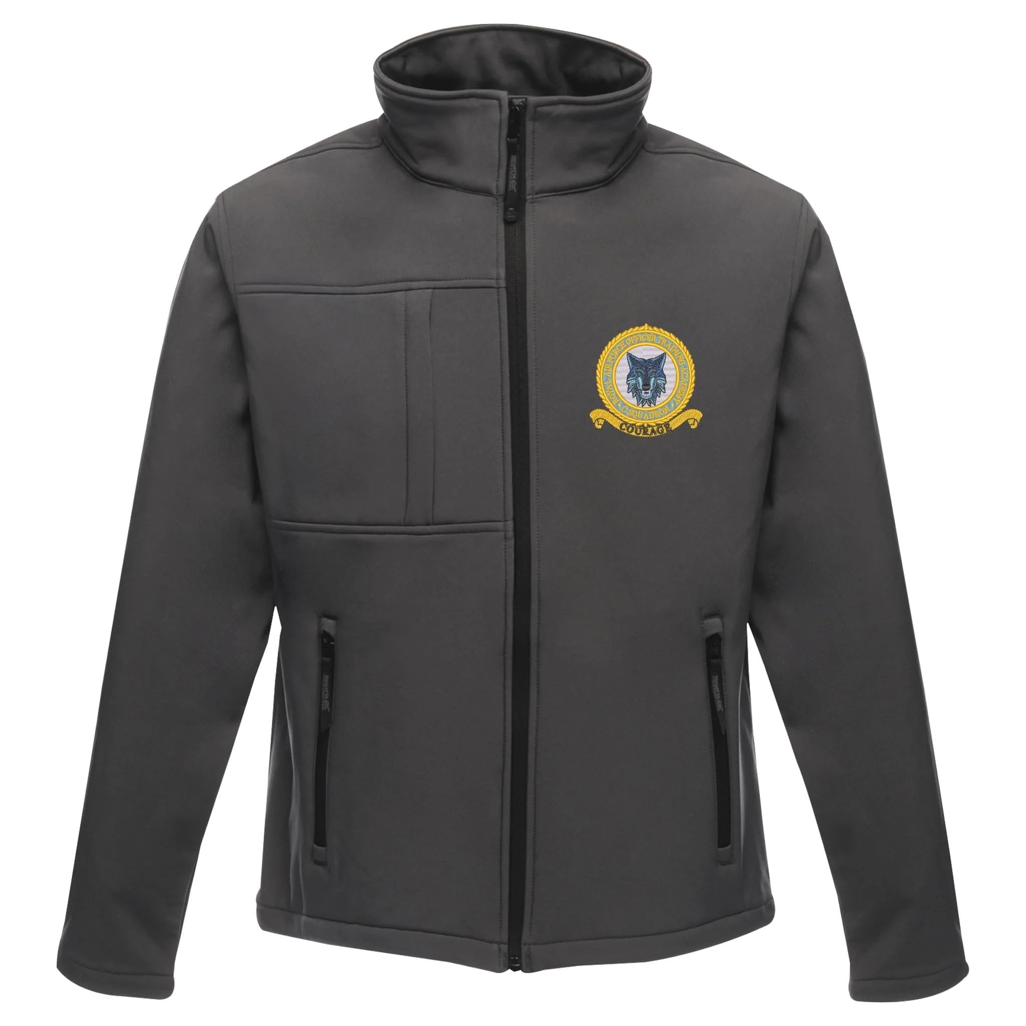 RAF Officer Training Academy C Squadron Regatta Softshell Jacket - Image 4
