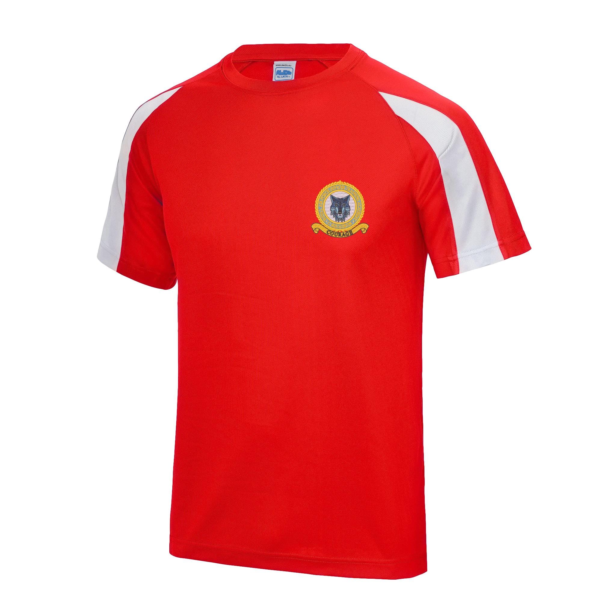 RAF Officer Training Academy C Squadron Contrast Polyester T-Shirt - Image 3