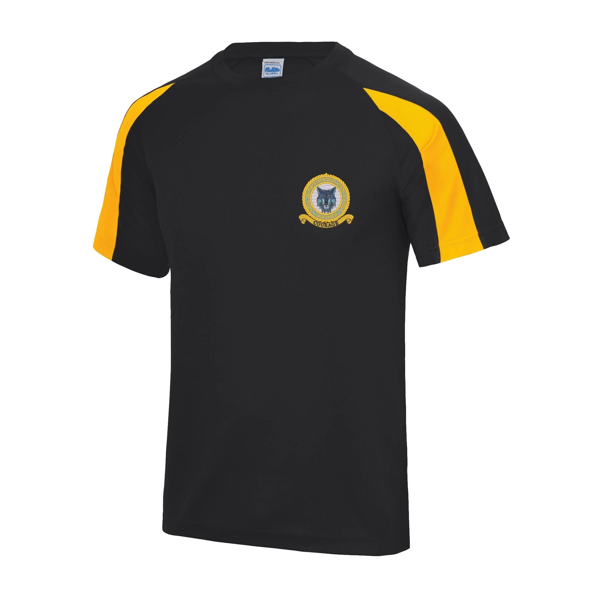 RAF Officer Training Academy C Squadron Contrast Polyester T-Shirt - Image 9