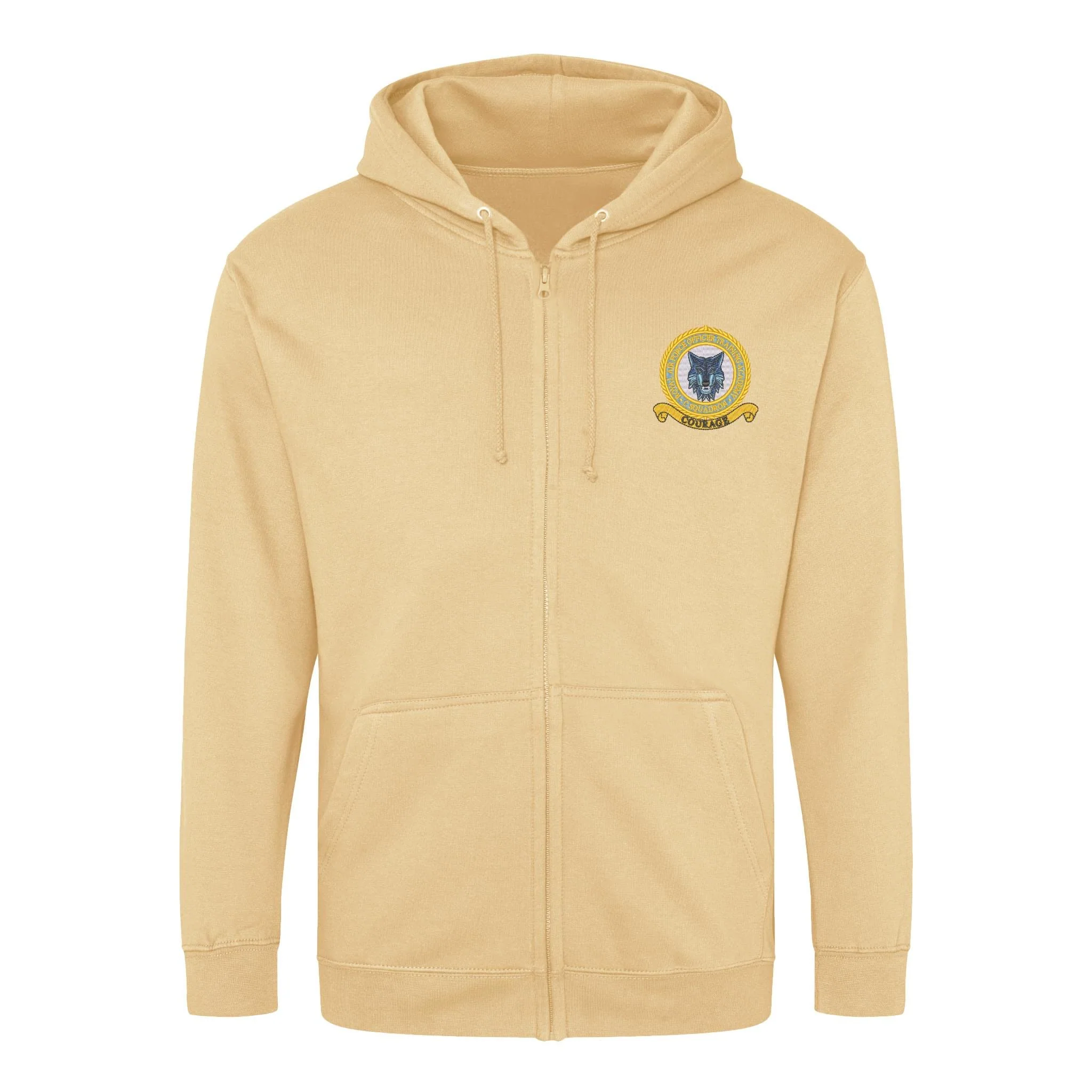 RAF Officer Training Academy C Squadron Zipped Hoodie - Image 9