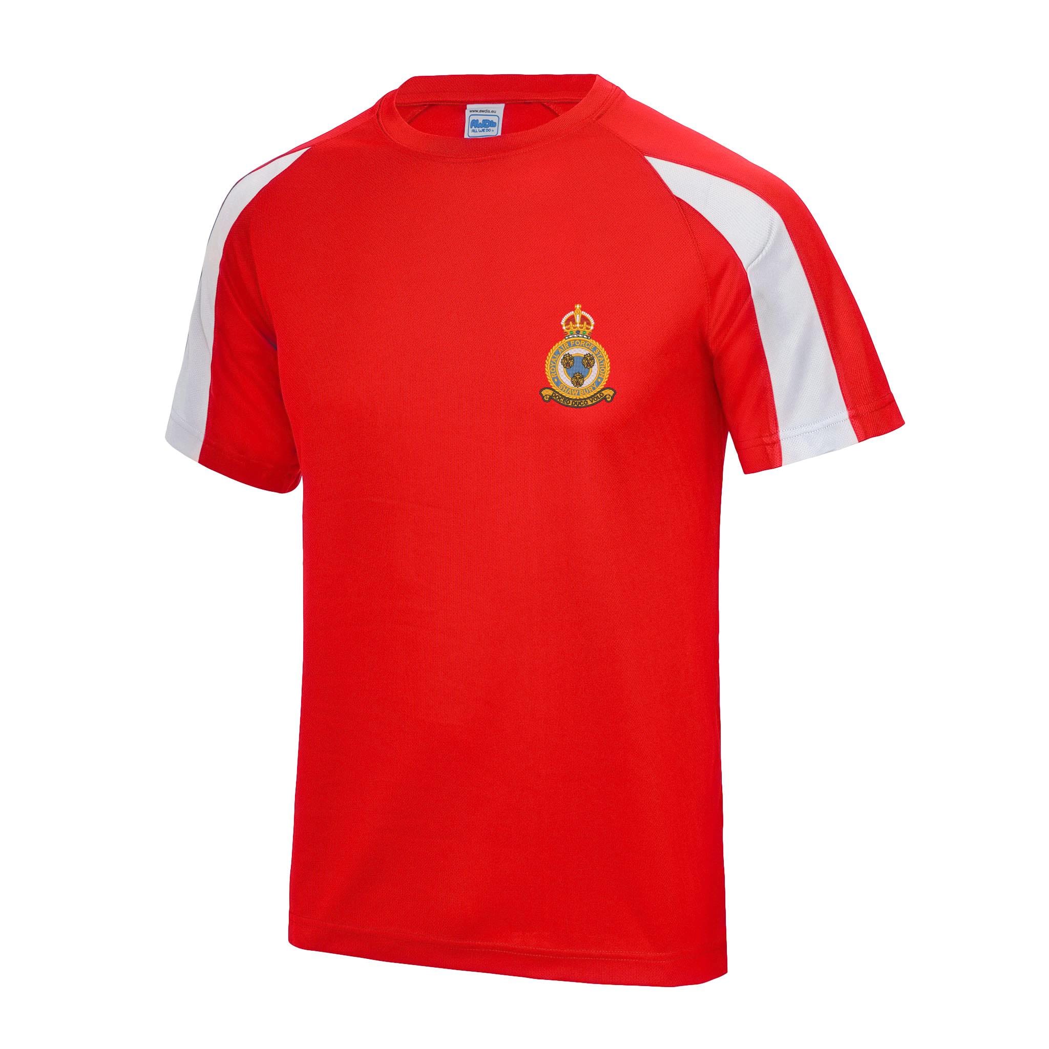 RAF Shawbury Contrast Polyester T-Shirt - Image 3