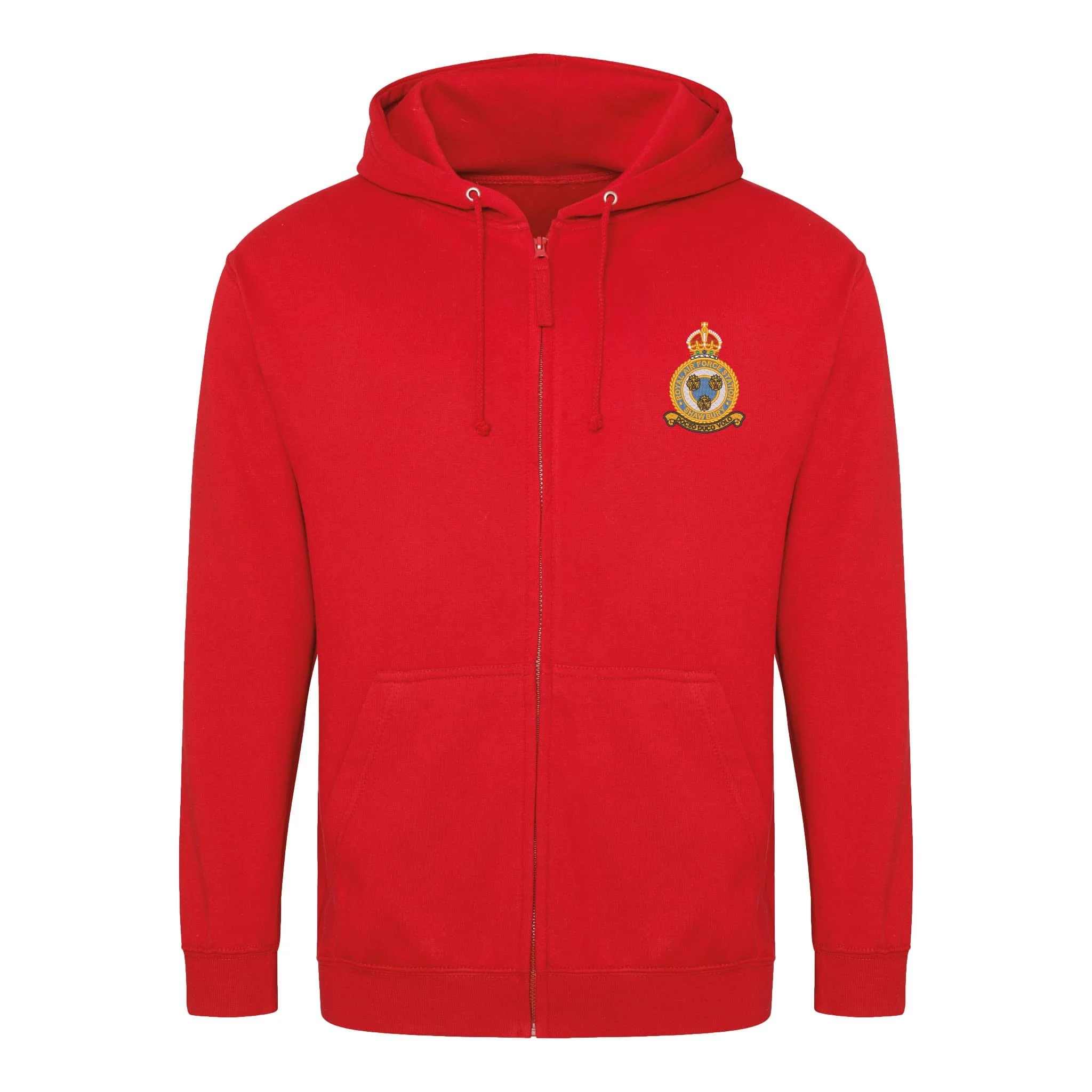 RAF Shawbury Zipped Hoodie - Image 10