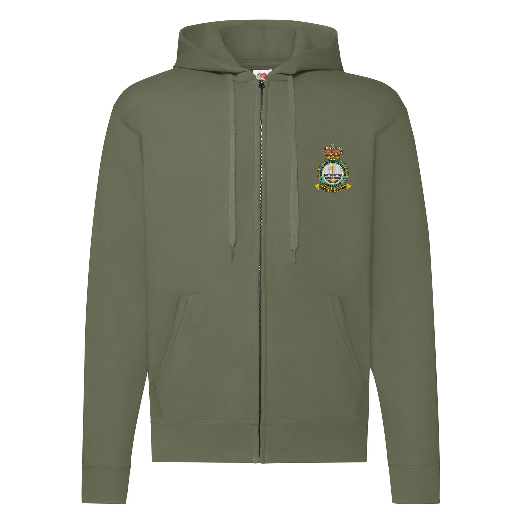 RAF Station Gibraltar Zipped Hoodie - Image 5
