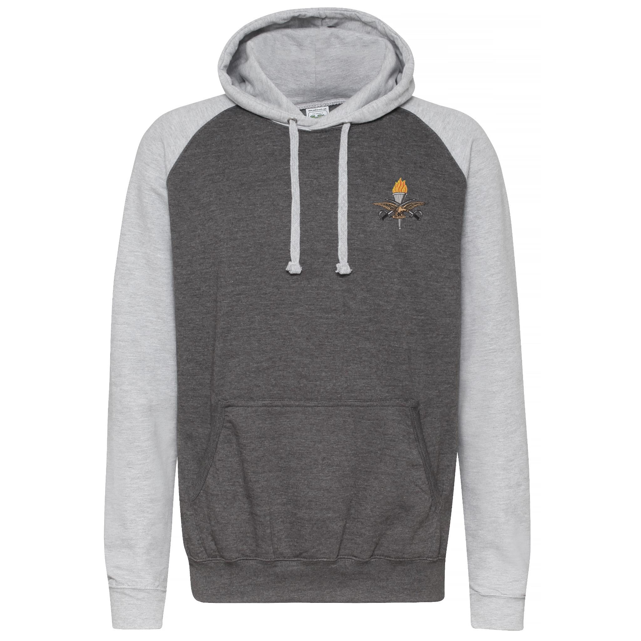 RAF Training Branch (RAF Cadre Sleeve) Contrast Hoodie - Image 3