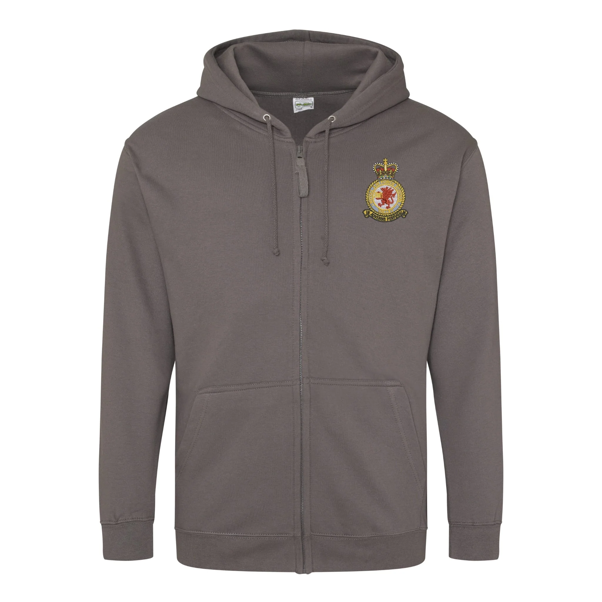 RAF Valley Zipped Hoodie - Image 3