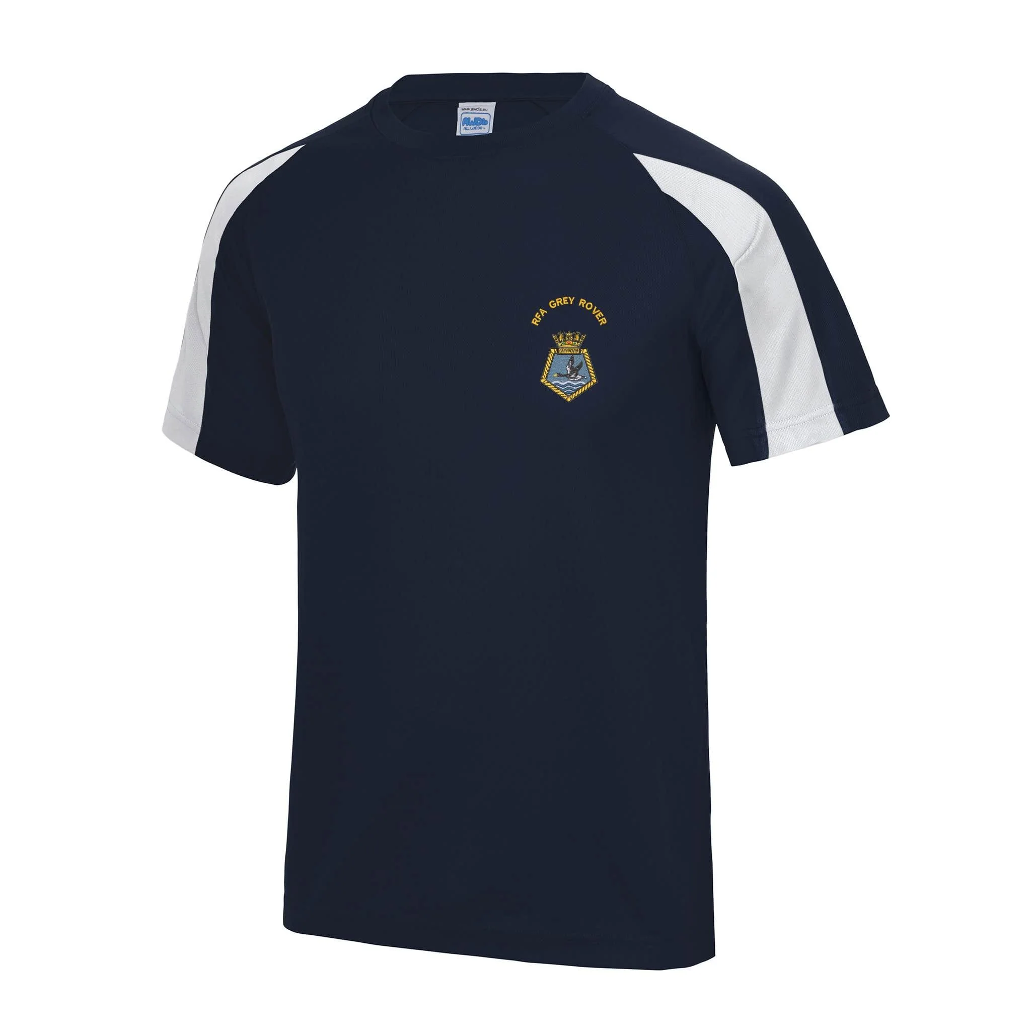 RFA Grey Rover Contrast Polyester T-Shirt - Image 4