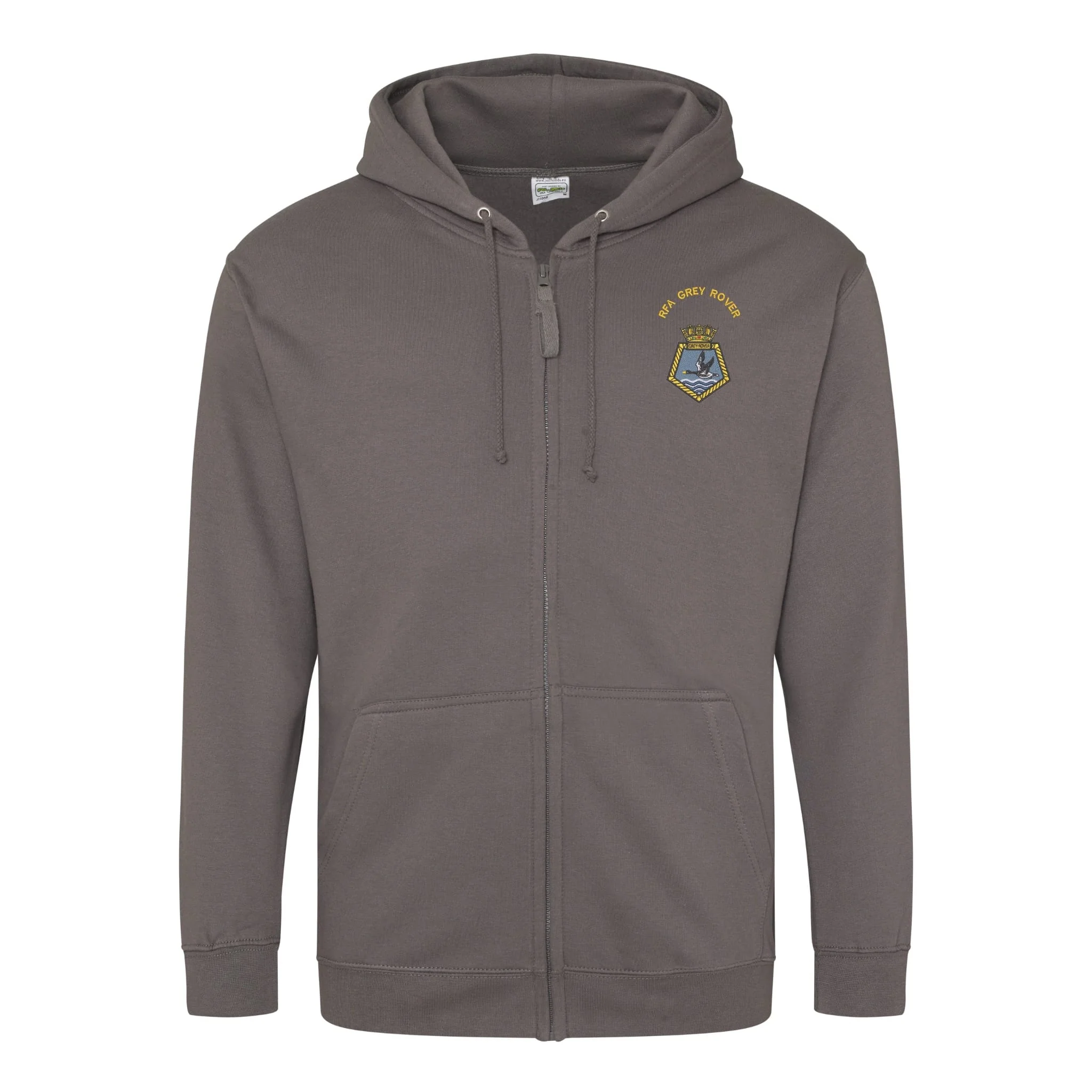 RFA Grey Rover Zipped Hoodie