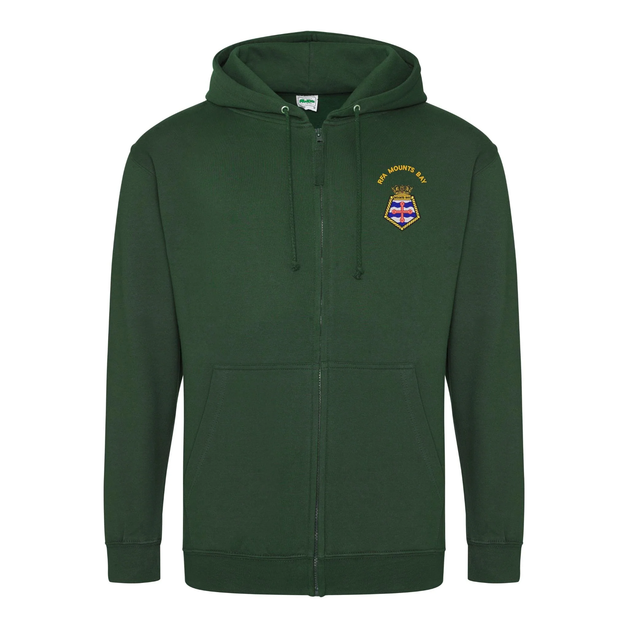 RFA Mounts Bay Zipped Hoodie - Image 4