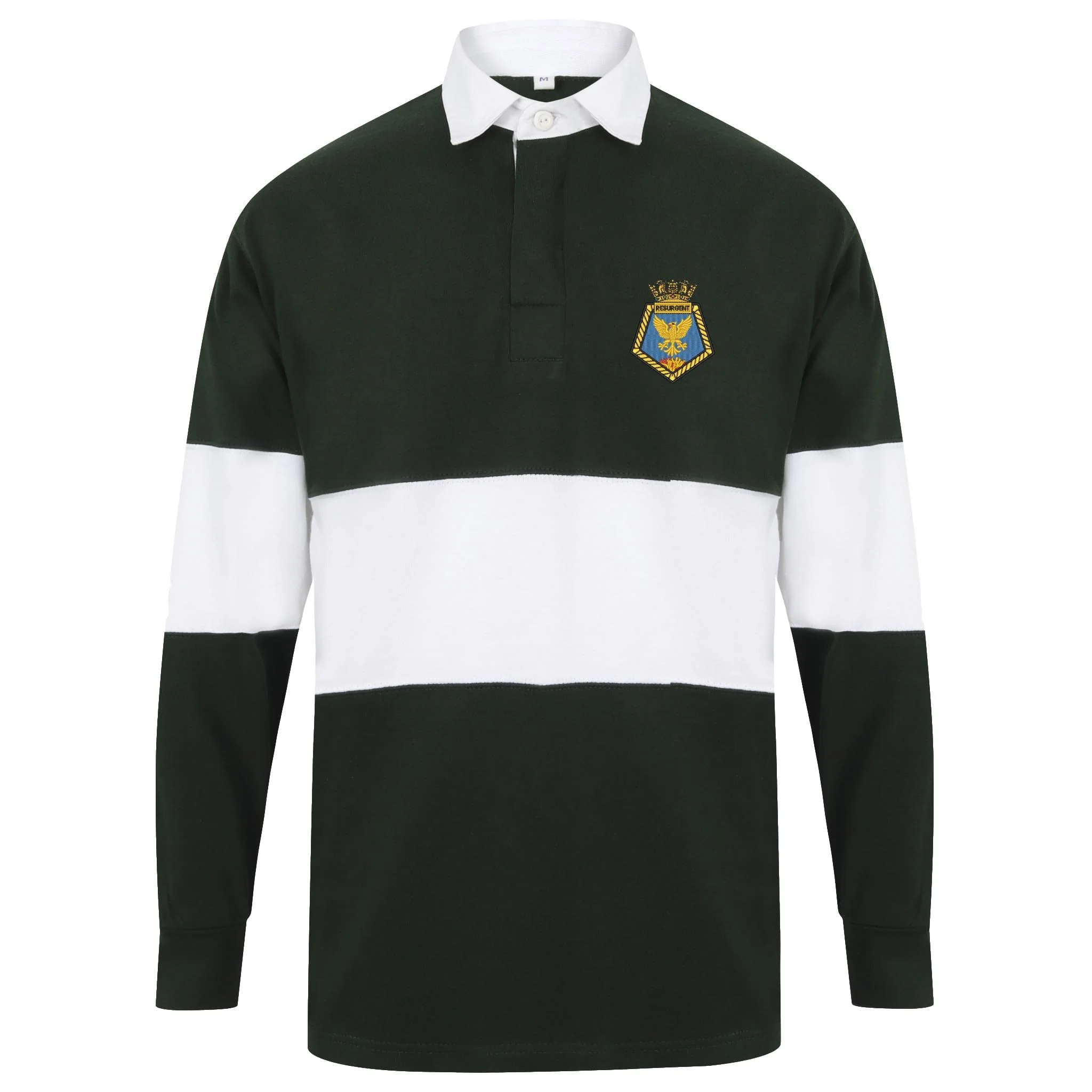 RFA Resurgent Front Row Long Sleeve Panelled Rugby Shirt