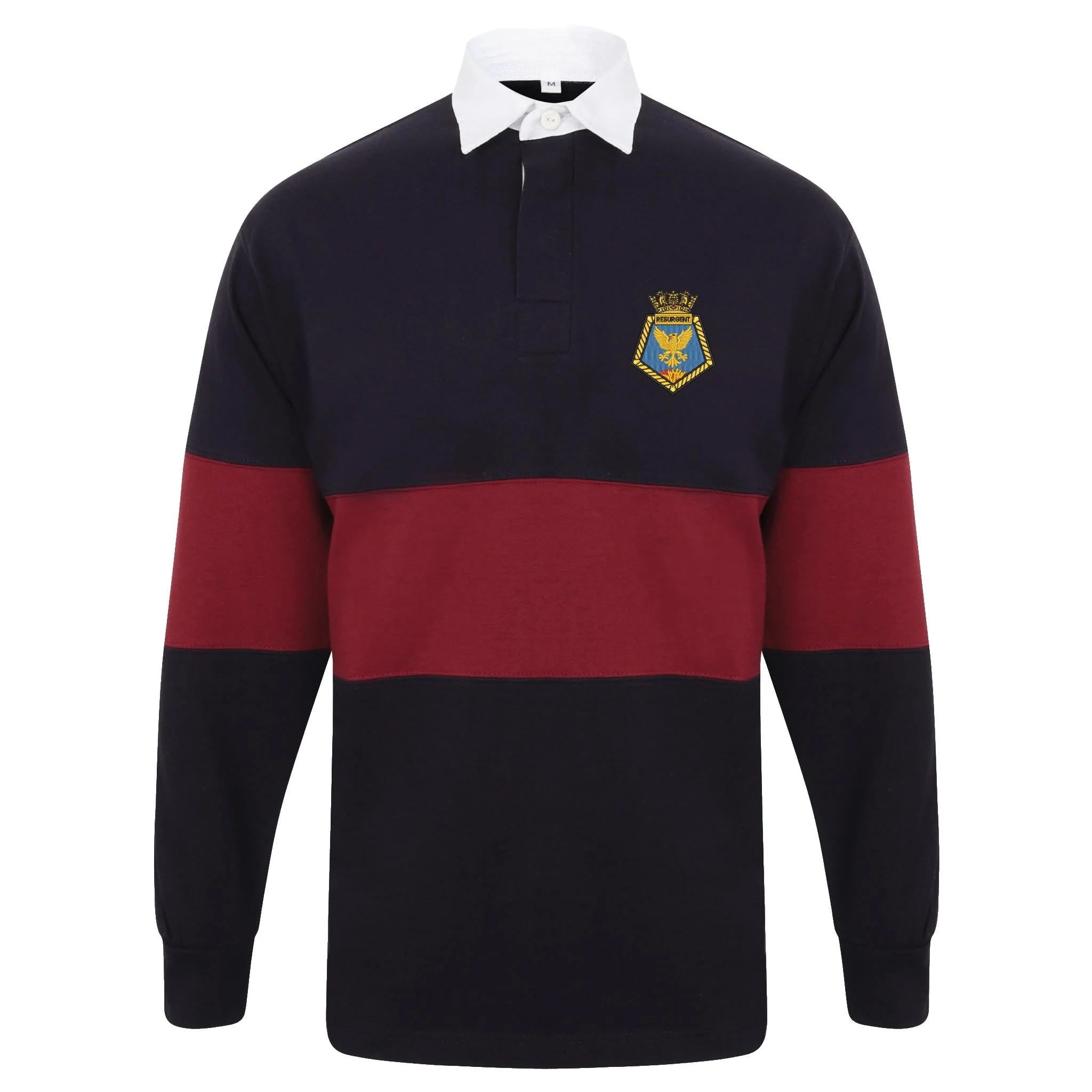 RFA Resurgent Front Row Long Sleeve Panelled Rugby Shirt - Image 2