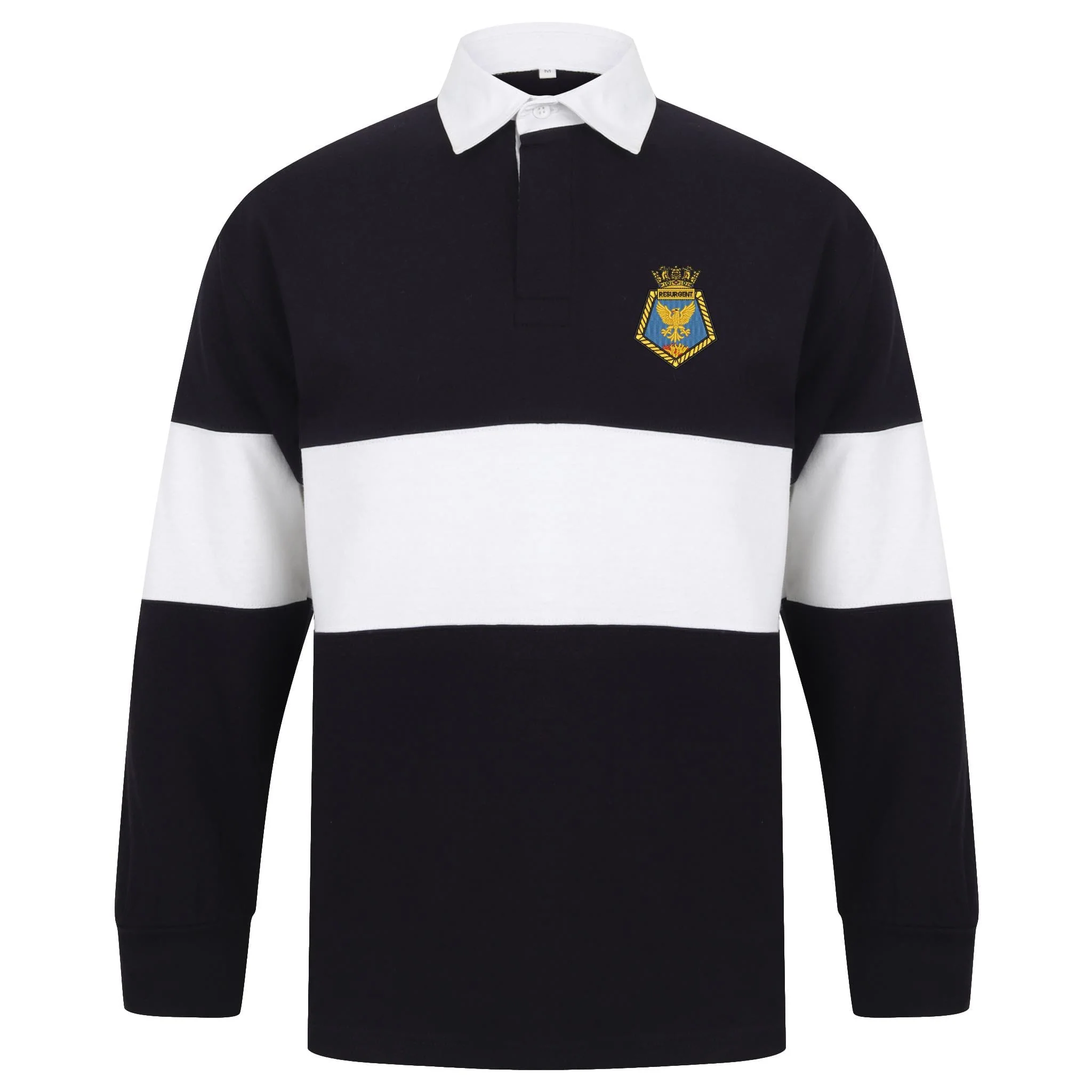 RFA Resurgent Front Row Long Sleeve Panelled Rugby Shirt - Image 3