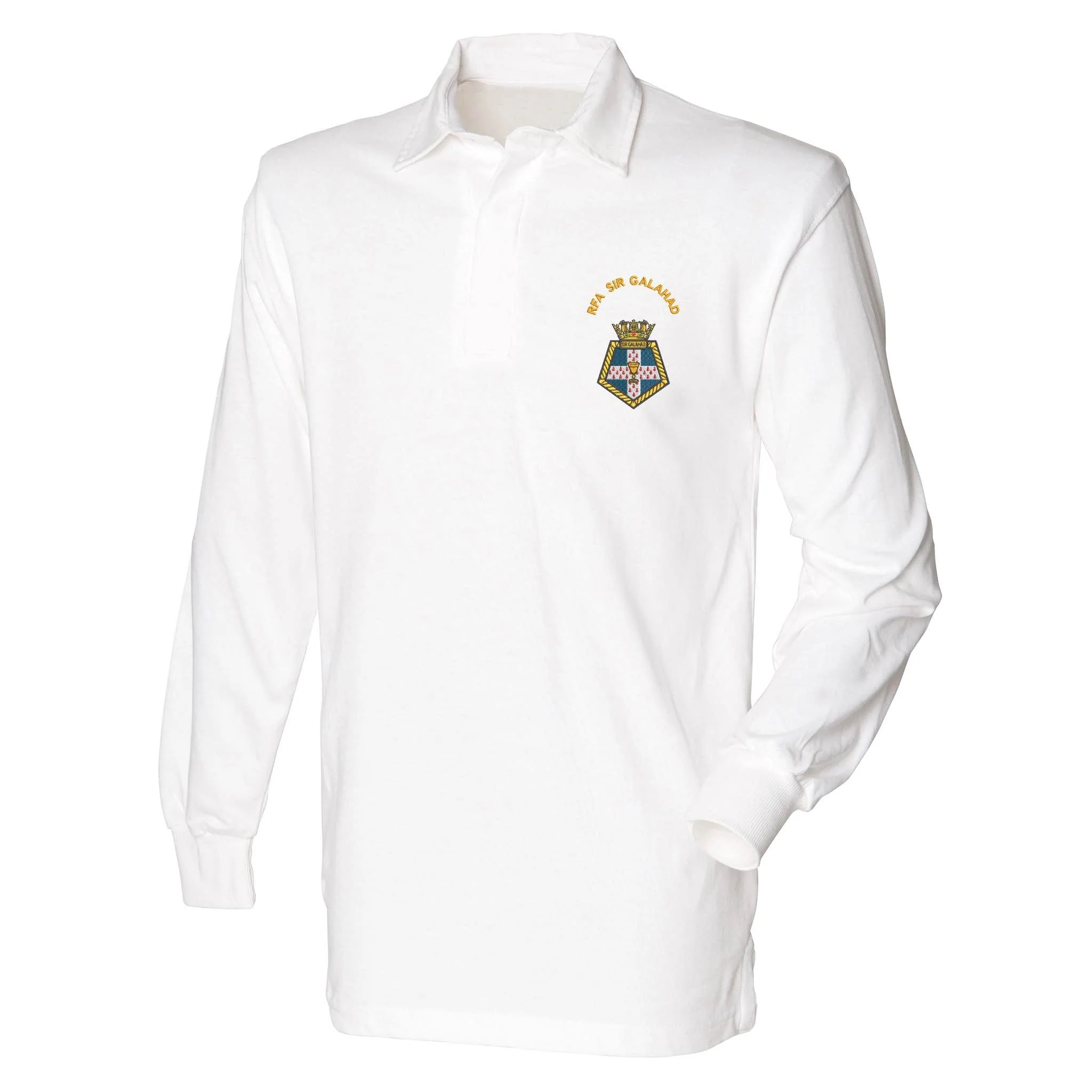 RFA Sir Galahad Front Row Long Sleeve Rugby Shirt - Image 3