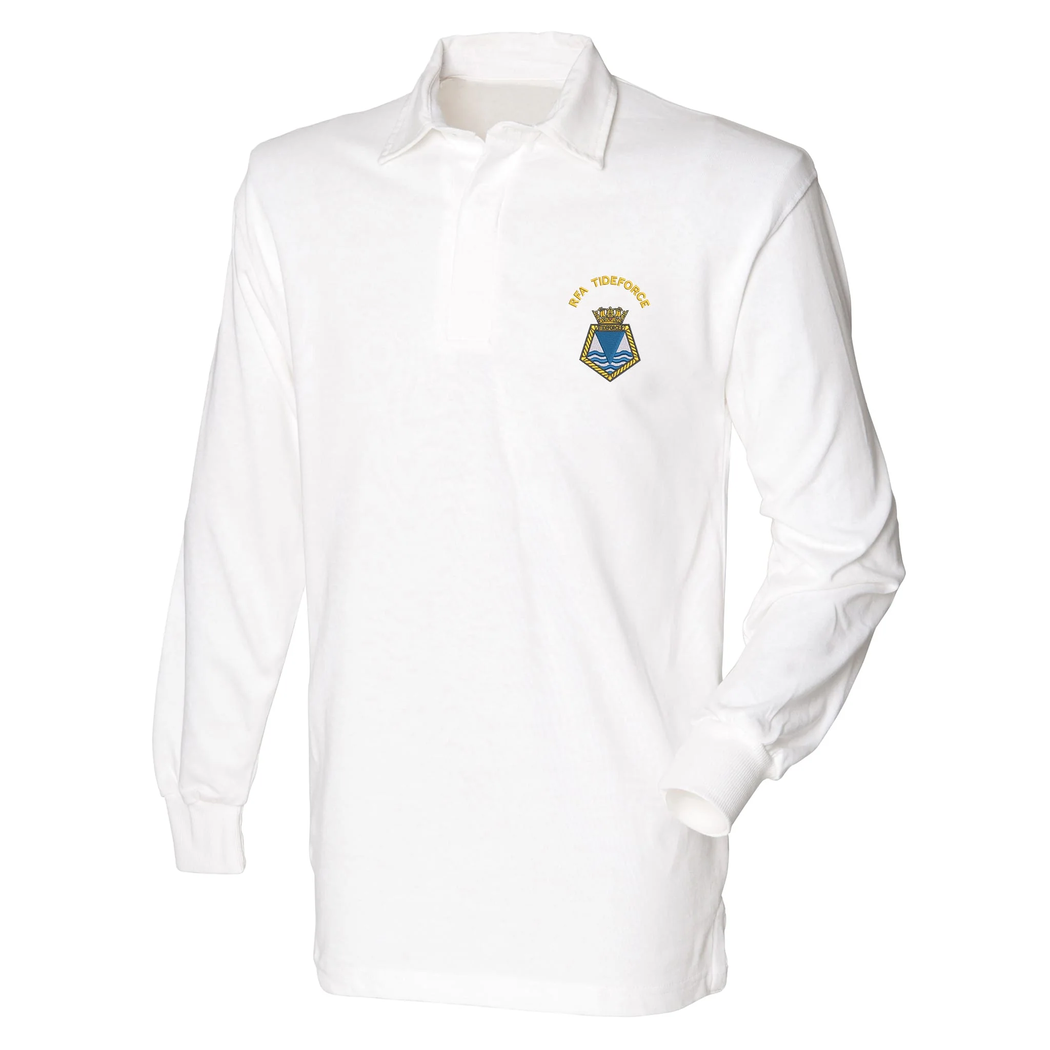 RFA Tideforce Front Row Long Sleeve Rugby Shirt - Image 4