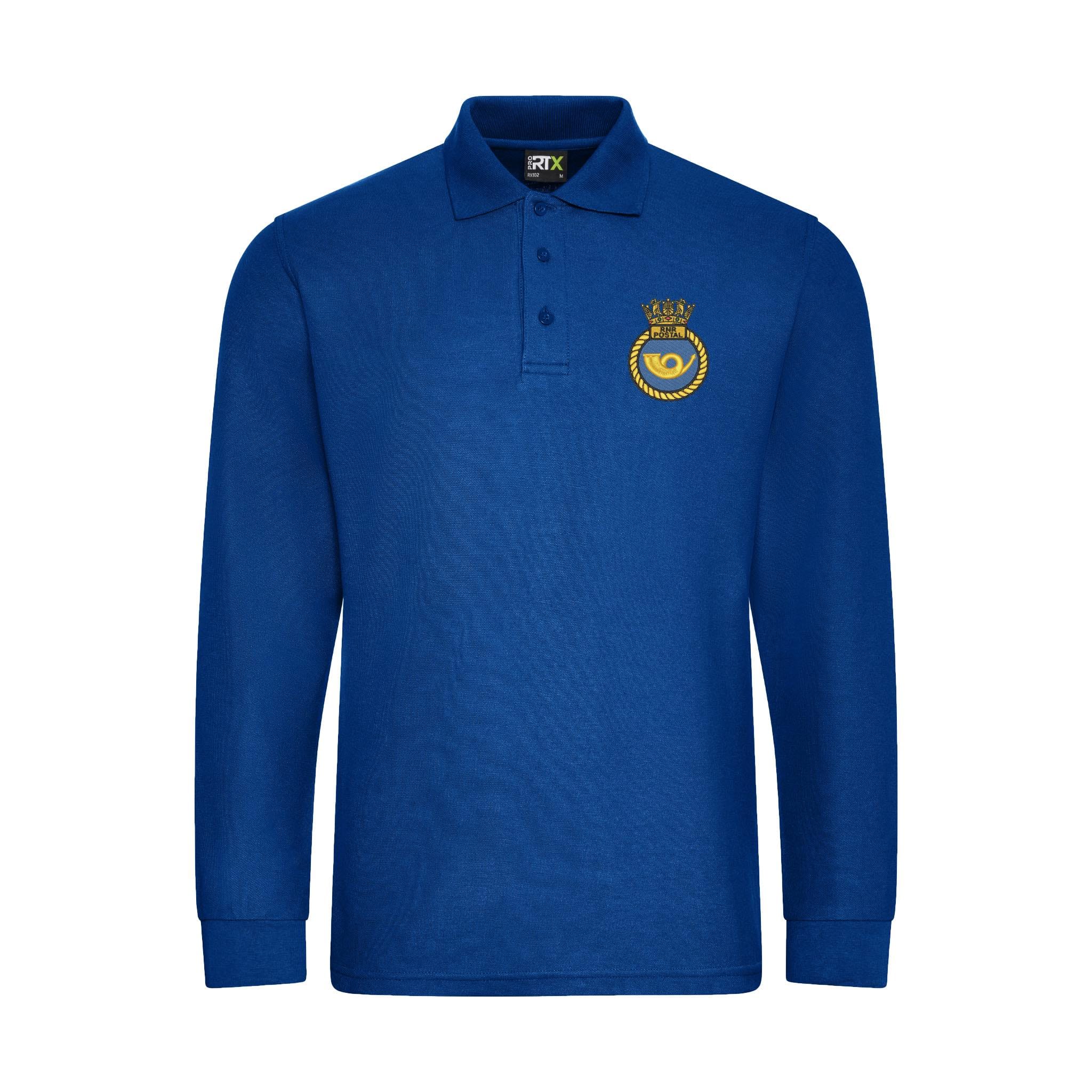 RNR Postal Long Sleeve Polo Shirt - Image 5