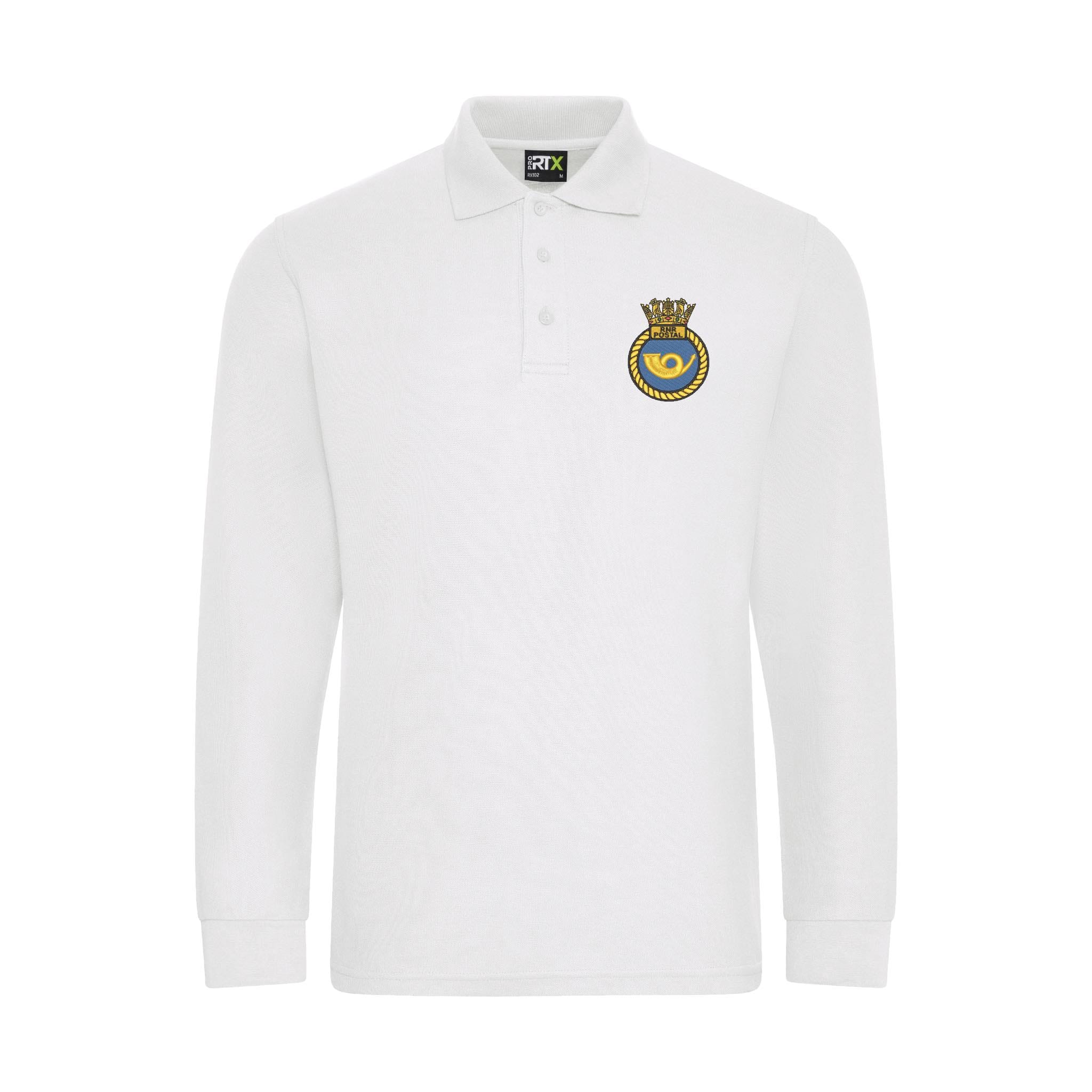 RNR Postal Long Sleeve Polo Shirt - Image 7