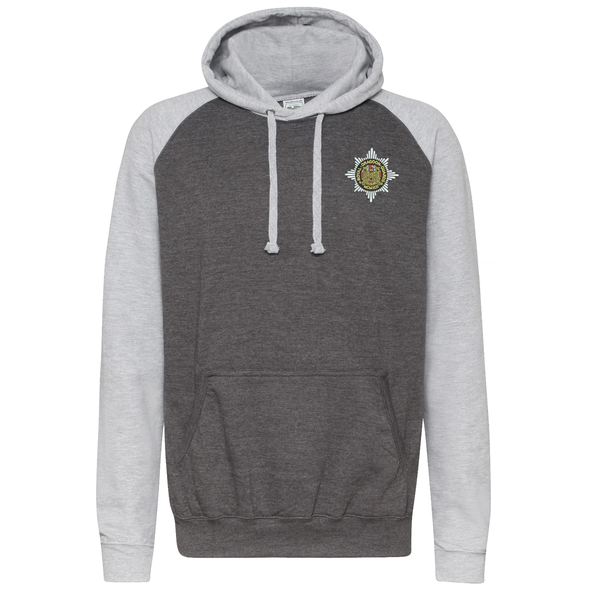 Royal Dragoon Guards Contrast Hoodie - Image 3